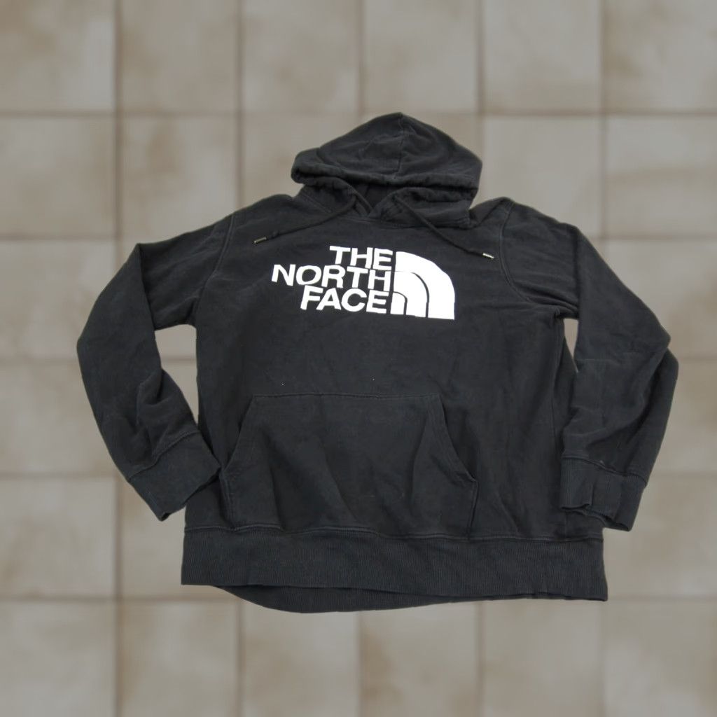 The North Face North Face Hoodie Adult Large Black TNF Fleece Sweatshirt Drawstring Mens Size US L / EU 52-54 / 3 - 1 Thumbnail