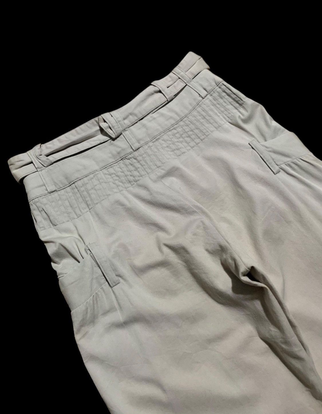 Issey Miyake Tsumori Chisato Double Waist belted hakama pants Size US 29 - 6 Thumbnail