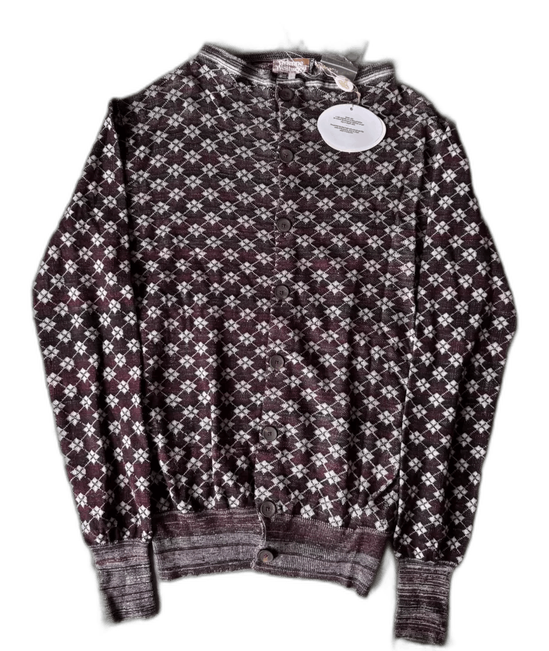 Vivienne Westwood Vivienne Westwood Wool Fair Isle Cardigan - dmc Size M / US 6-8 / IT 42-44 - 1 Thumbnail