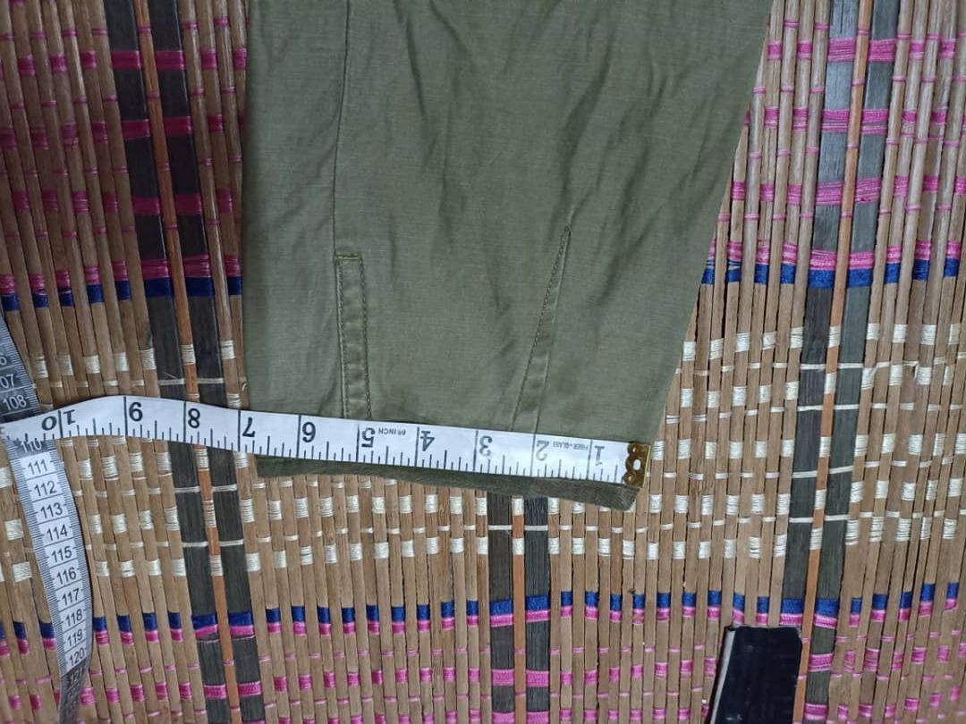Designer Vintage BACK Number Cargo Pants Military Style Size US 31 - 21 Thumbnail