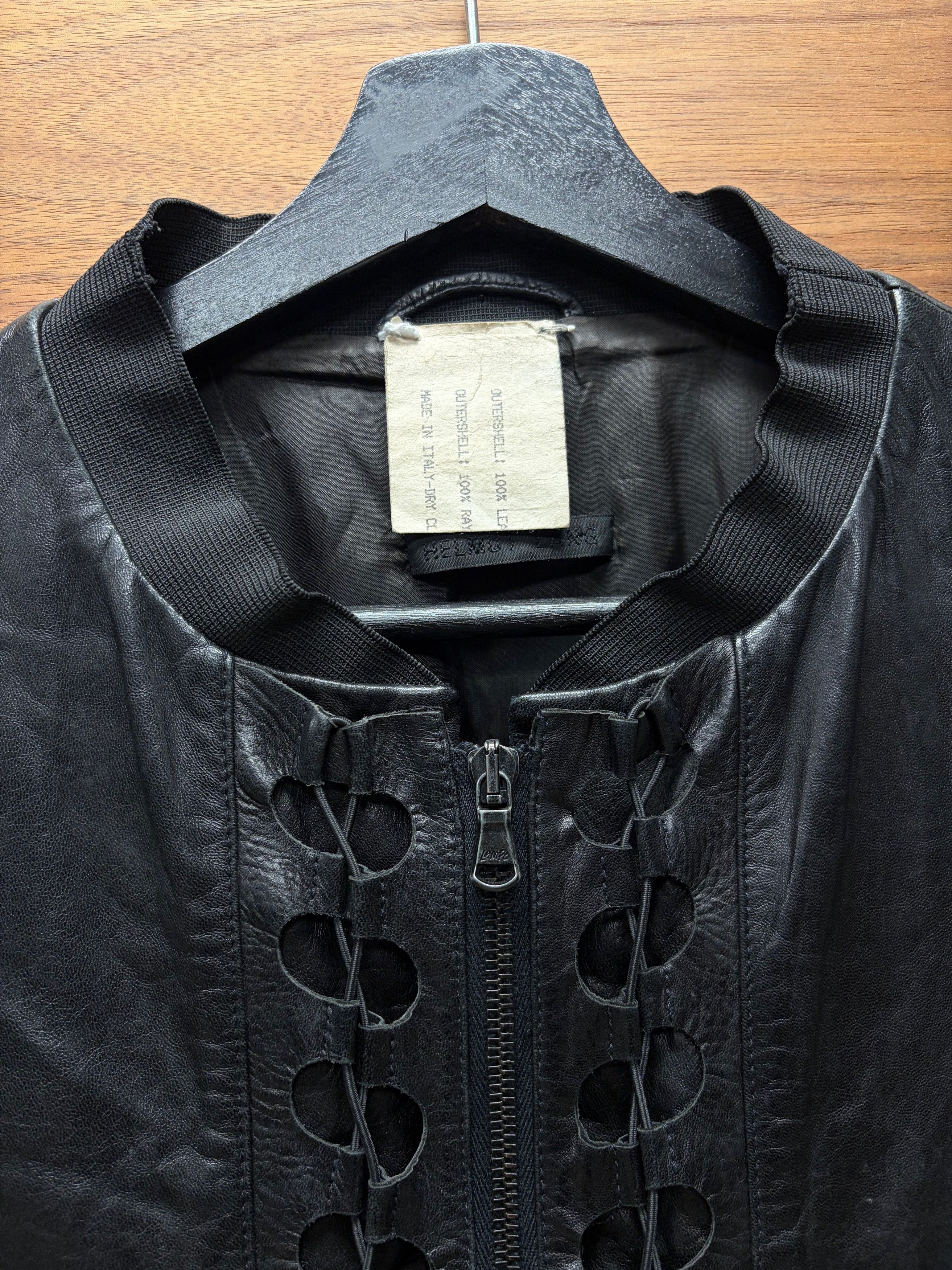 Helmut Lang SAMPLE SS2001 Helmut Lang ‘Corset Bondage’ Lambskin Leather Jacket Size US S / EU 44-46 / 1 - 3 Thumbnail