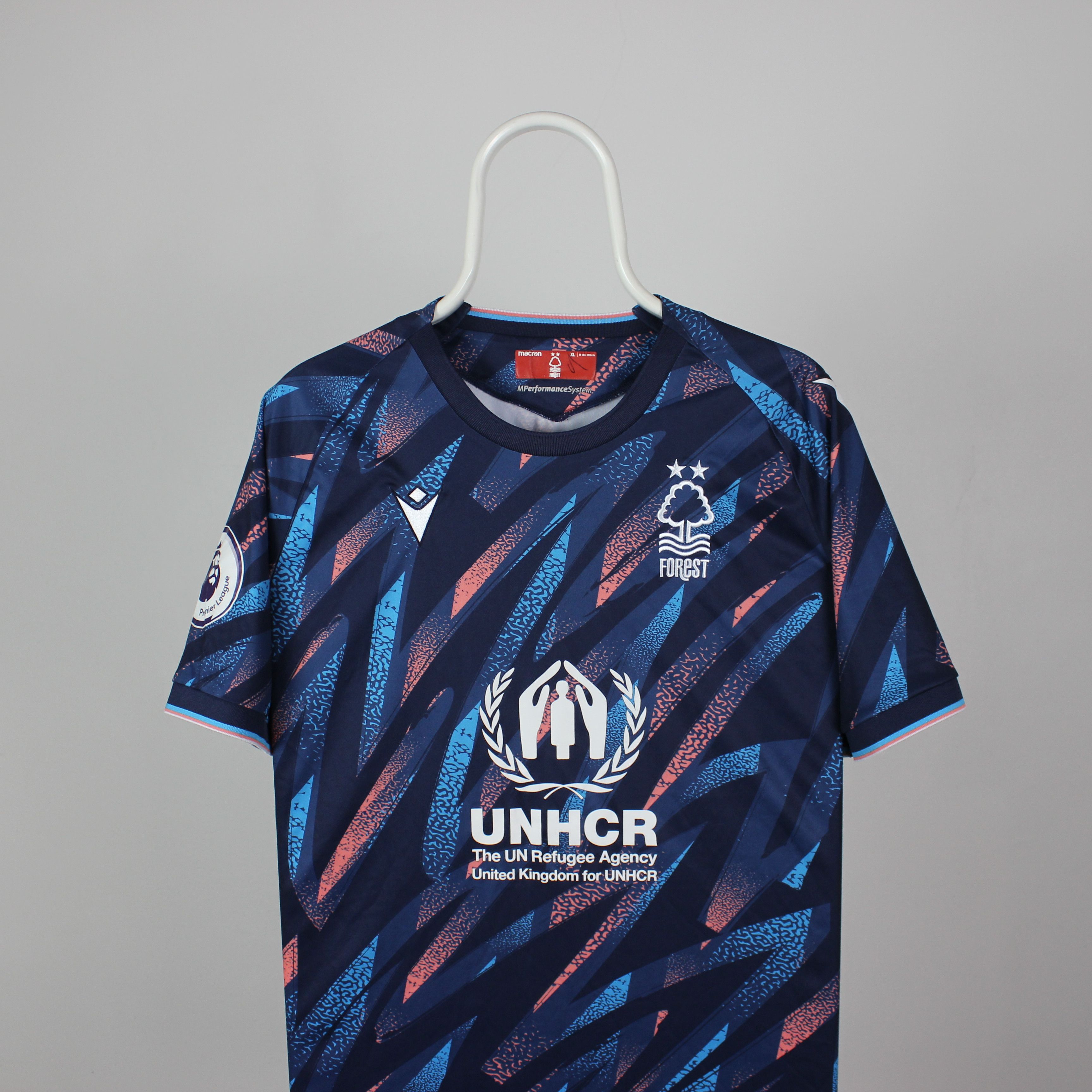 Macron Nottingham Forest Football Shirt - 2022 / 2023 - XLarge Size US XL / EU 56 / 4 - 9 Thumbnail