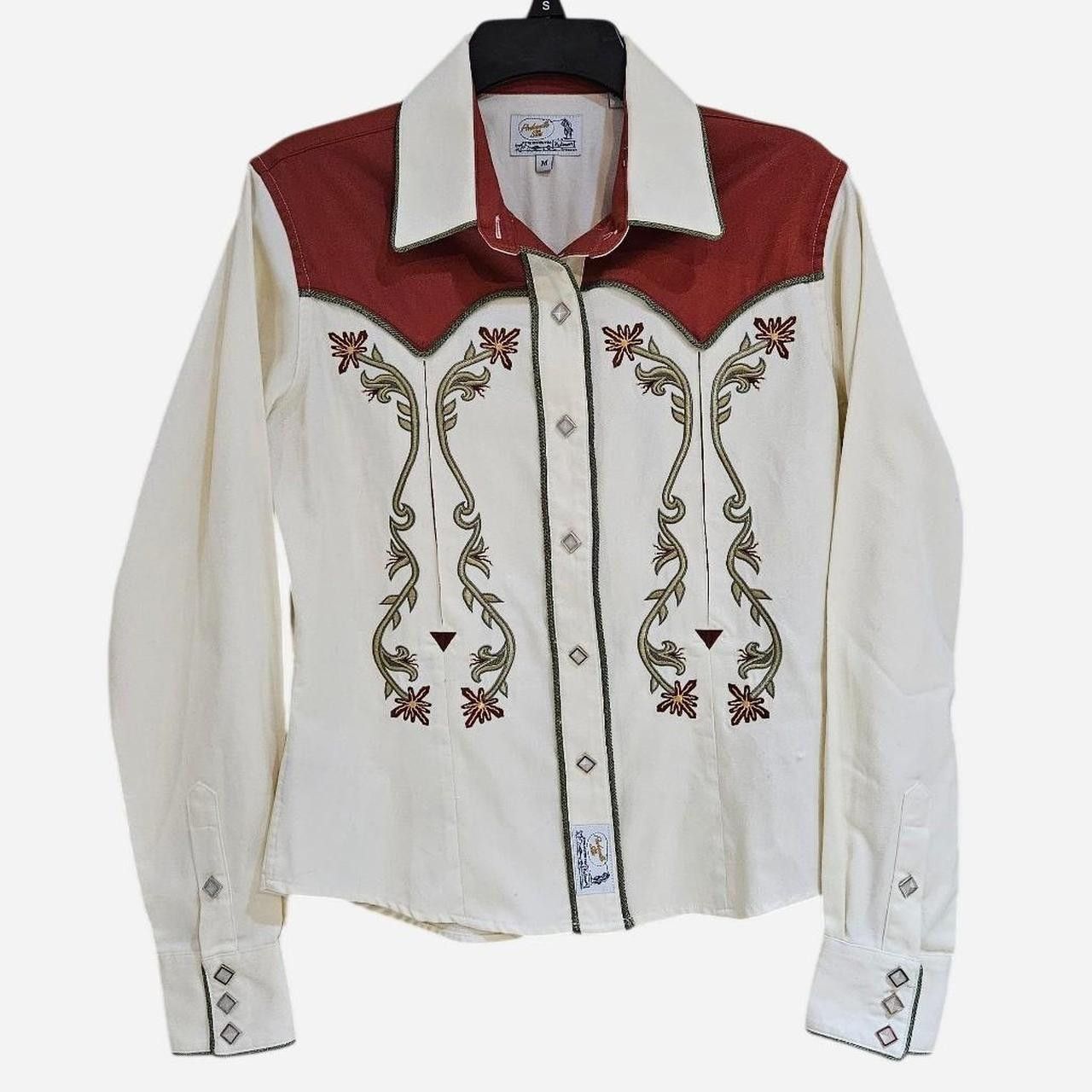 Panhandle Slim y2k western boho western pearl snap panhandle slim shirt Size M / US 6-8 / IT 42-44 - 1 Thumbnail
