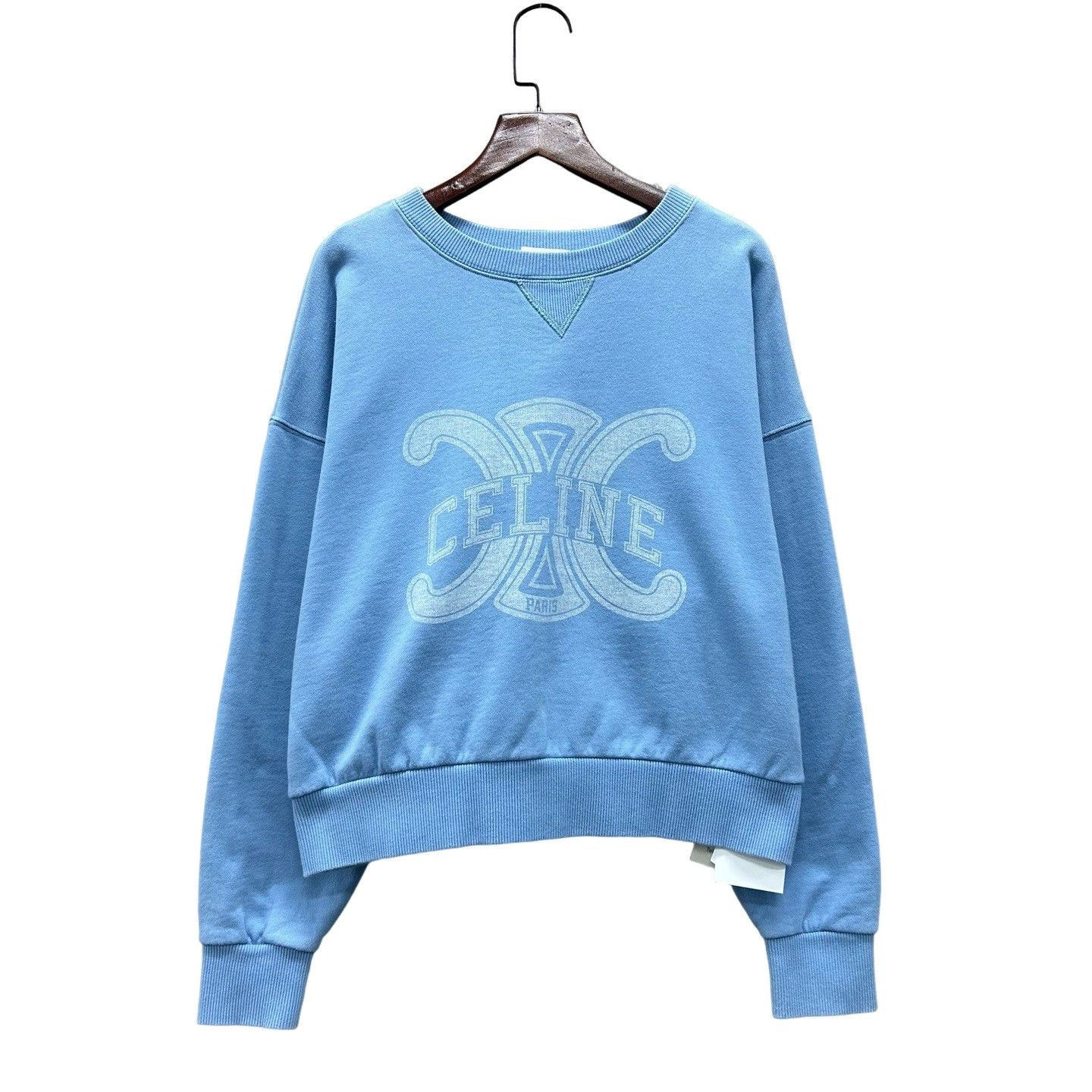 Celine Celine Triomphe Logo Sweatshirt Size S Size S / US 4 / IT 40 - 1 Thumbnail