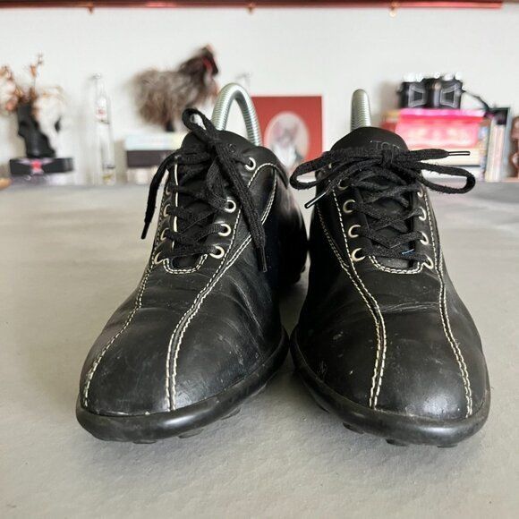 Tod's TOD'S Leather Bowler Minimalist Sneakers Size US 7 / IT 37 - 2 Thumbnail
