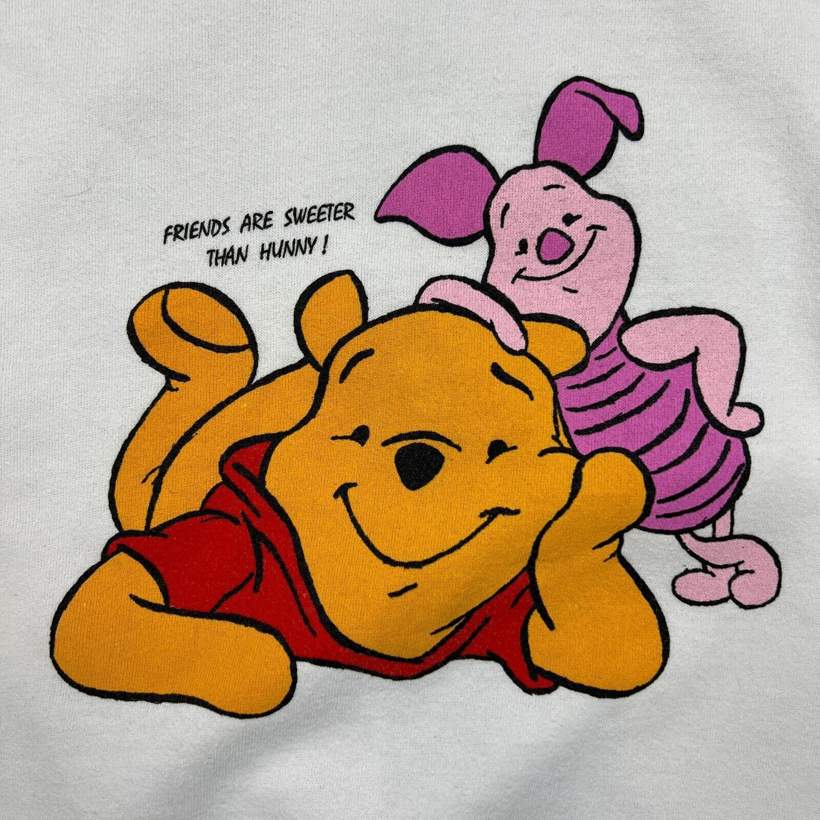 Disney × Vintage Disney Winnie The Pooh Sweatshirt Small Friends Sweeter 90s Size US S / EU 44-46 / 1 - 2 Thumbnail