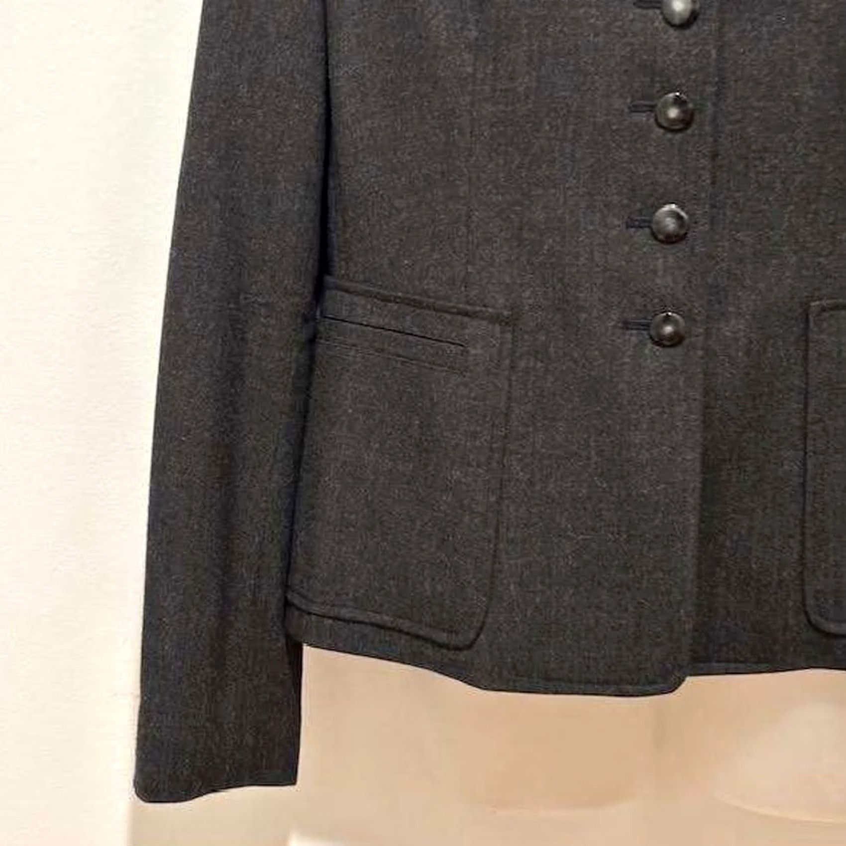 Talbots Vintage Talbots Black Wool Blazer Jacket - Womens Size 8 Size M / US 6-8 / IT 42-44 - 4 Thumbnail