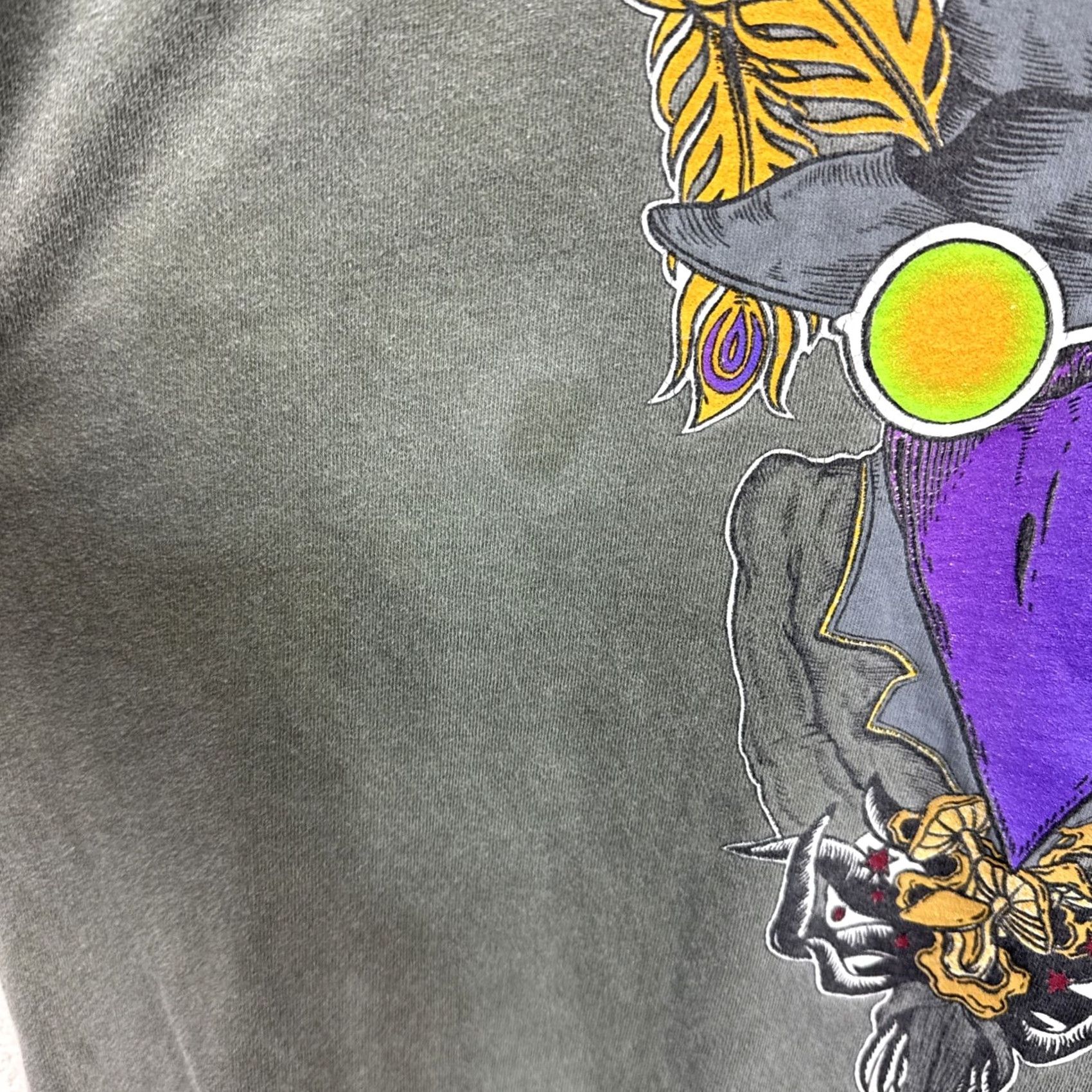 Fruit Of The Loom VINTAGE The Black Crowes T-Shirt XL Green Unisex Adults Shirt 90s Band Rock Logo Graphic Print Short Sleeve Crew Neck Cotton Knit Size US XL / EU 56 / 4 - 7 Thumbnail