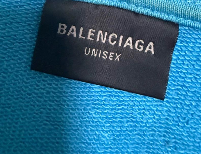 Balenciaga Balenciaga Blue Manchester United Mud Dye Destruction Zip Size US XXL / EU 58 / 5 - 3 Thumbnail