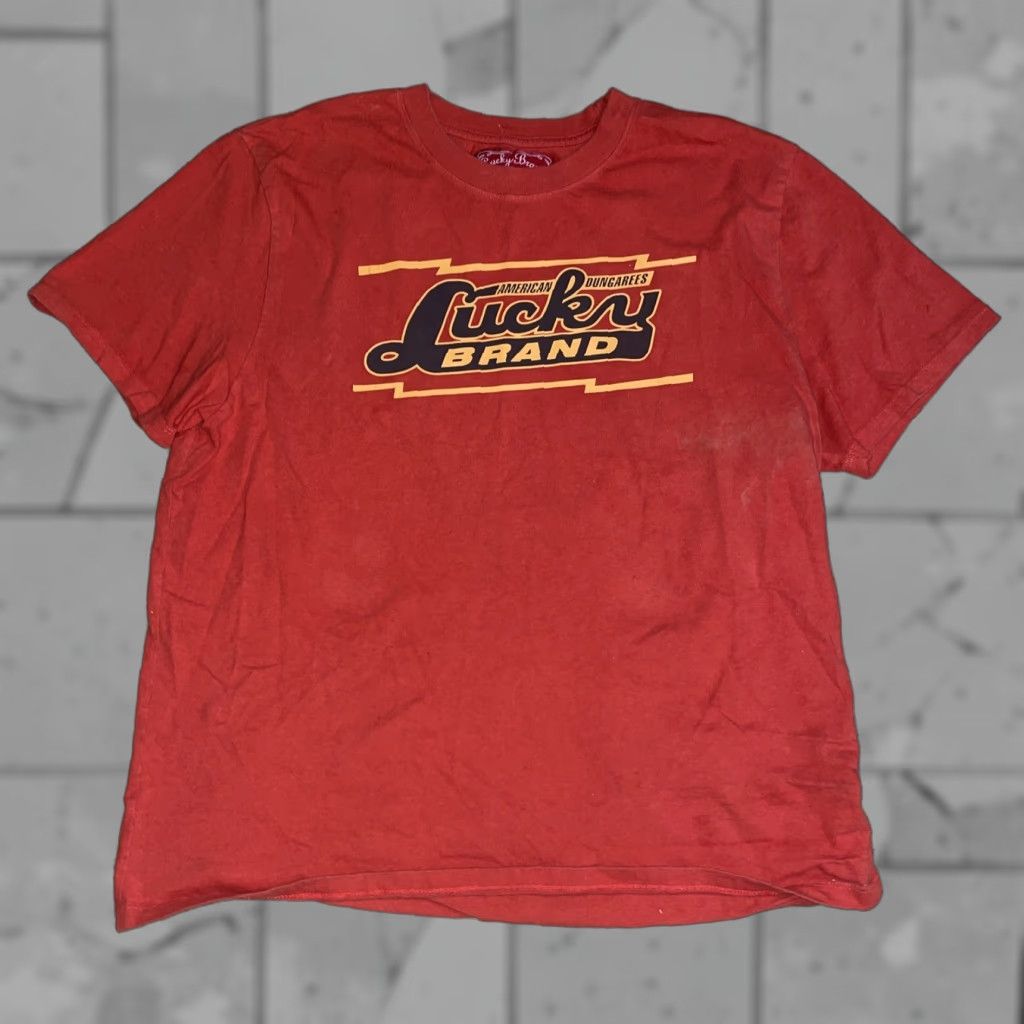 Lucky Brand Lucky Brand orange T-Shirt Mens L Size US L / EU 52-54 / 3 - 1 Thumbnail