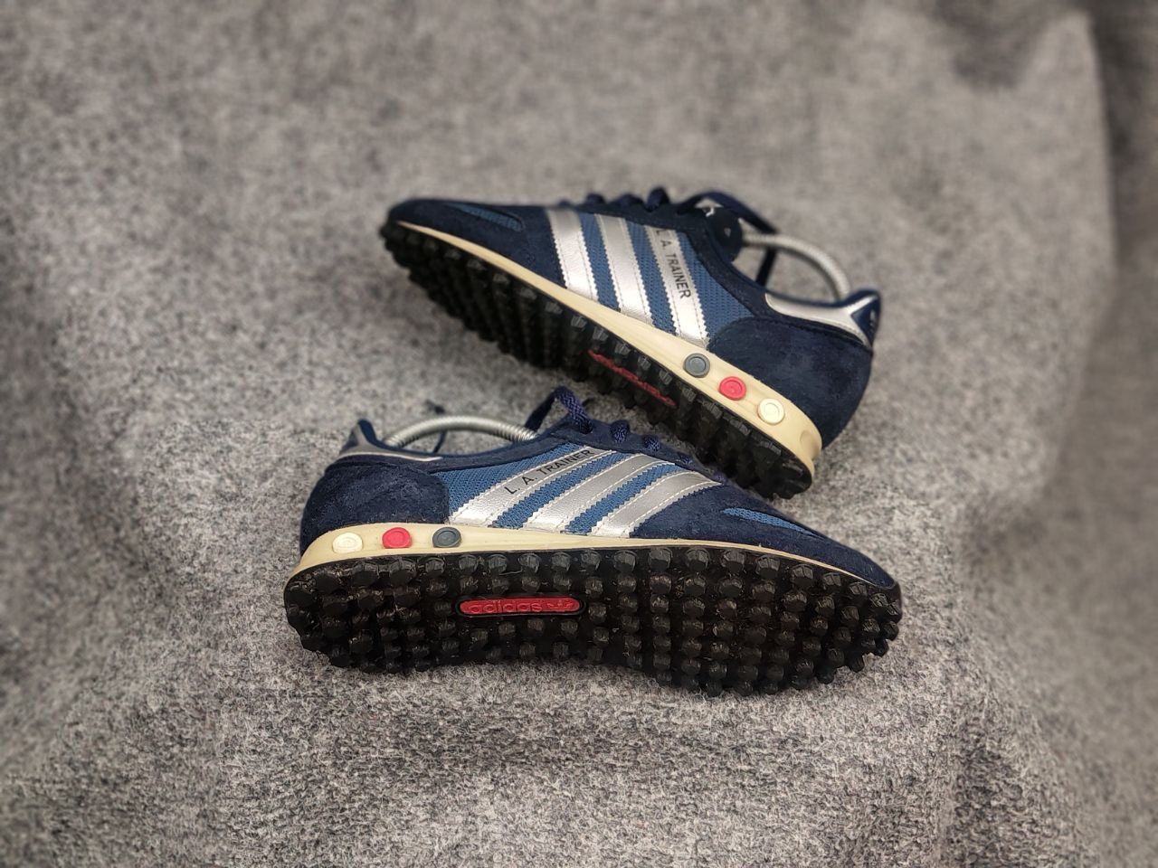 Adidas Rare Vintage 95's Adidas L.A.Trainer Sneakers made Slovenia Size US 5.5 / EU 38 - 3 Thumbnail