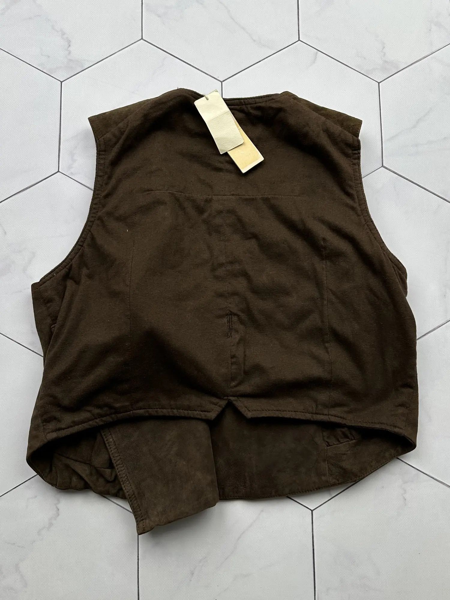 Diesel Diesel Vintage Suede Leather With Zipped Vest (B243) Size S / US 4 / IT 40 - 10 Thumbnail