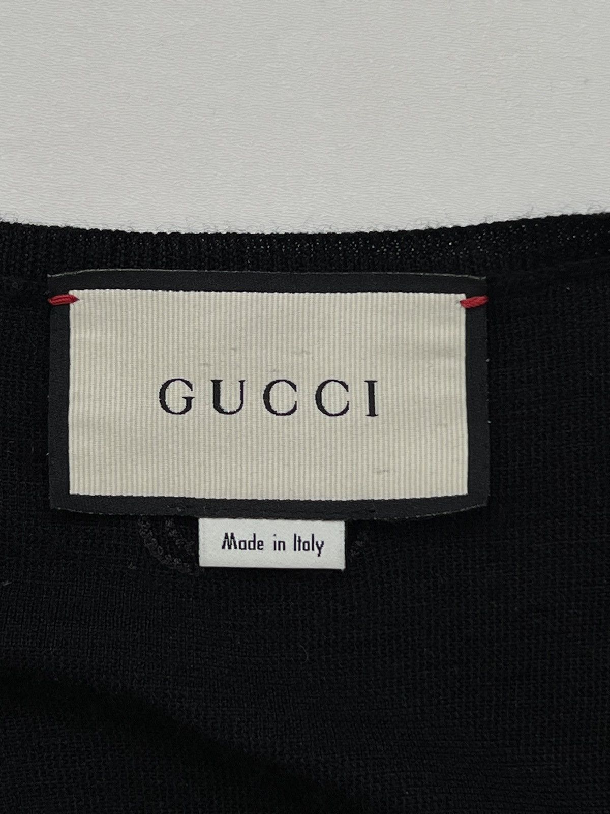 Gucci Gucci Cashmere/Silk Black U Neck Top Size S / US 4 / IT 40 - 13 Thumbnail