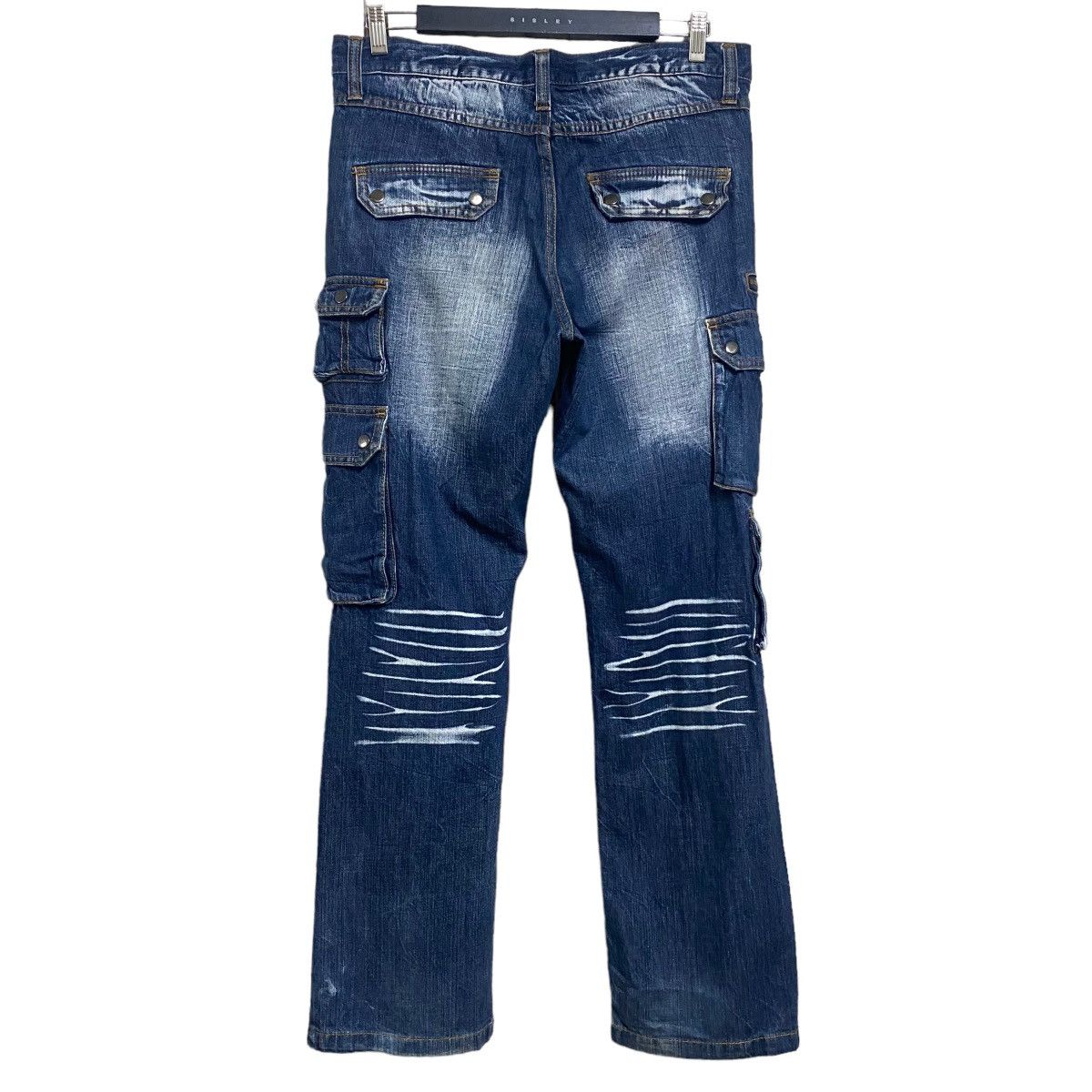 Japanese Brand Japanese Brand Vomanie Denim Cargo Pants Size US 34 / EU 50 - 2 Thumbnail
