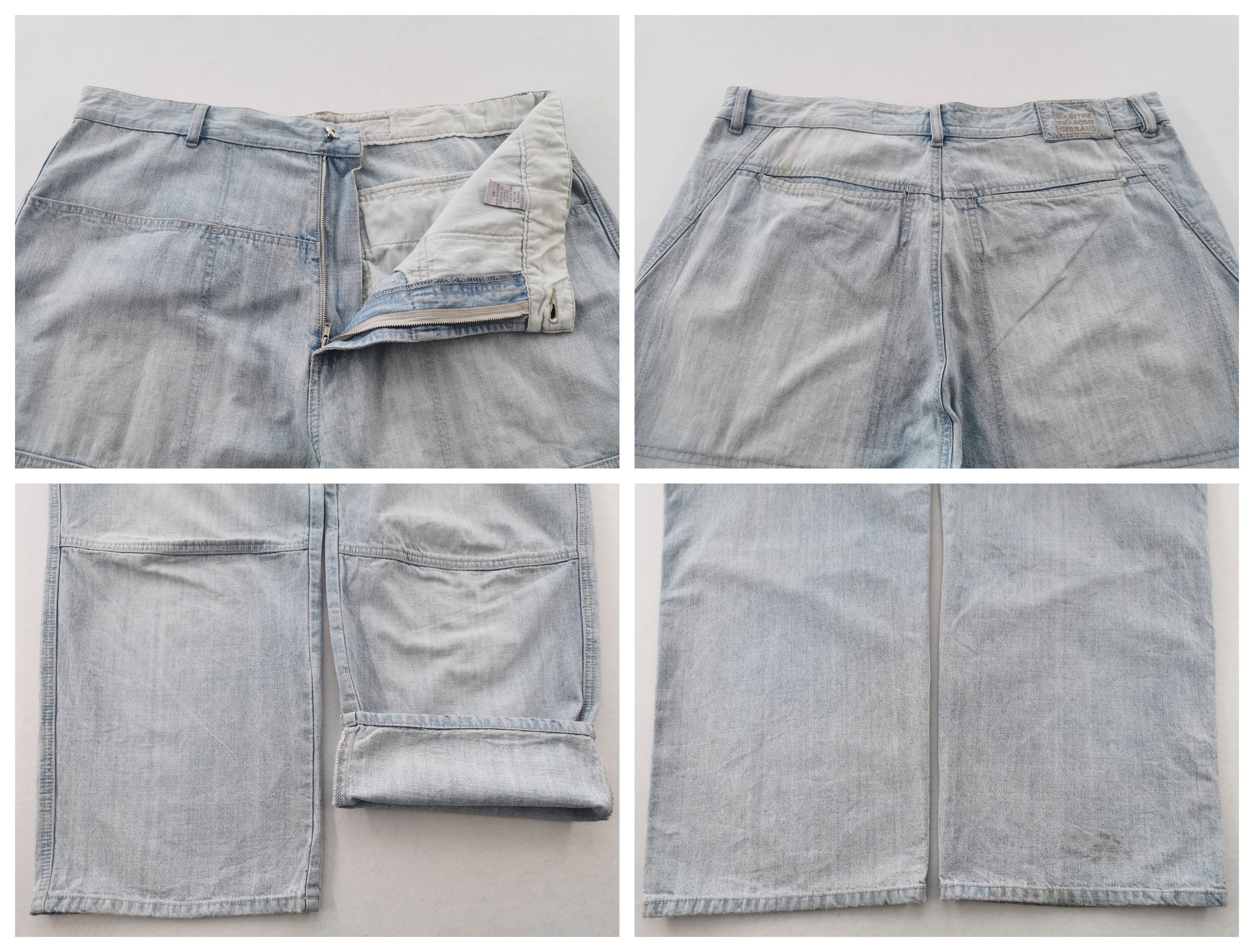 Marithe + Francois Girbaud Distressed Marithe Francois Girbaud Jeans Size 38 Size US 38 / EU 54 - 9 Thumbnail
