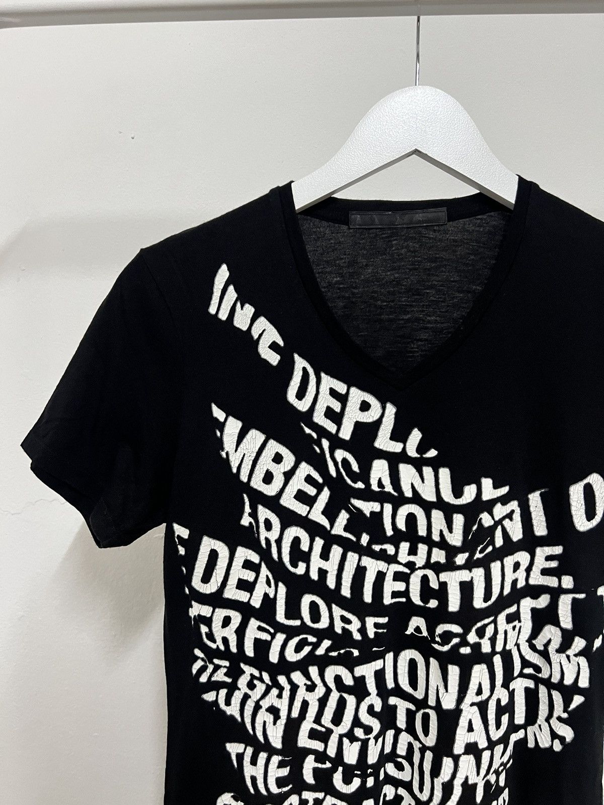 Julius JULIUS Graphic Typography Distorted Print Tee Size US S / EU 44-46 / 1 - 2 Thumbnail