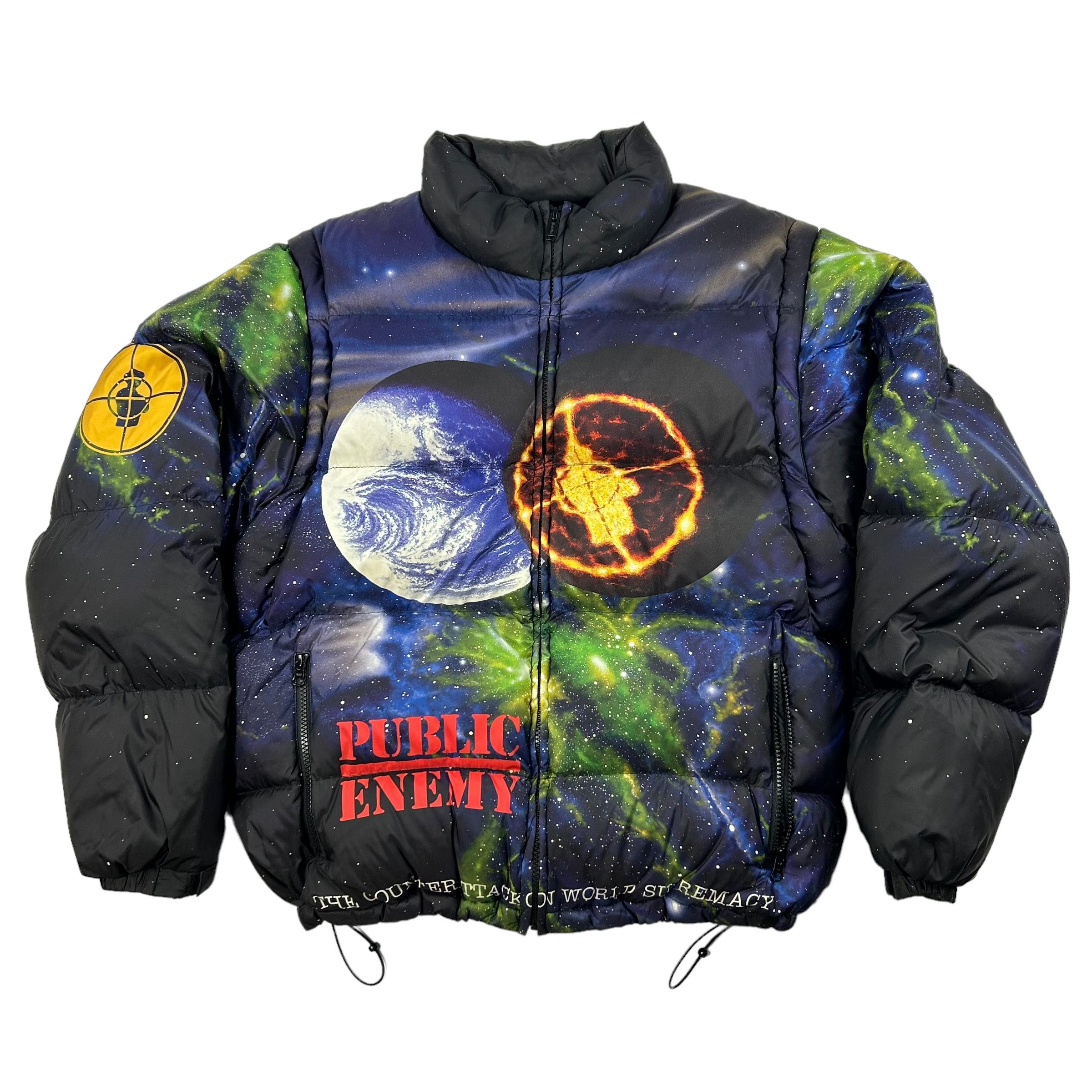 Supreme SS18 Supreme X Undercover Public Enemy Puffy Jacket | Grailed