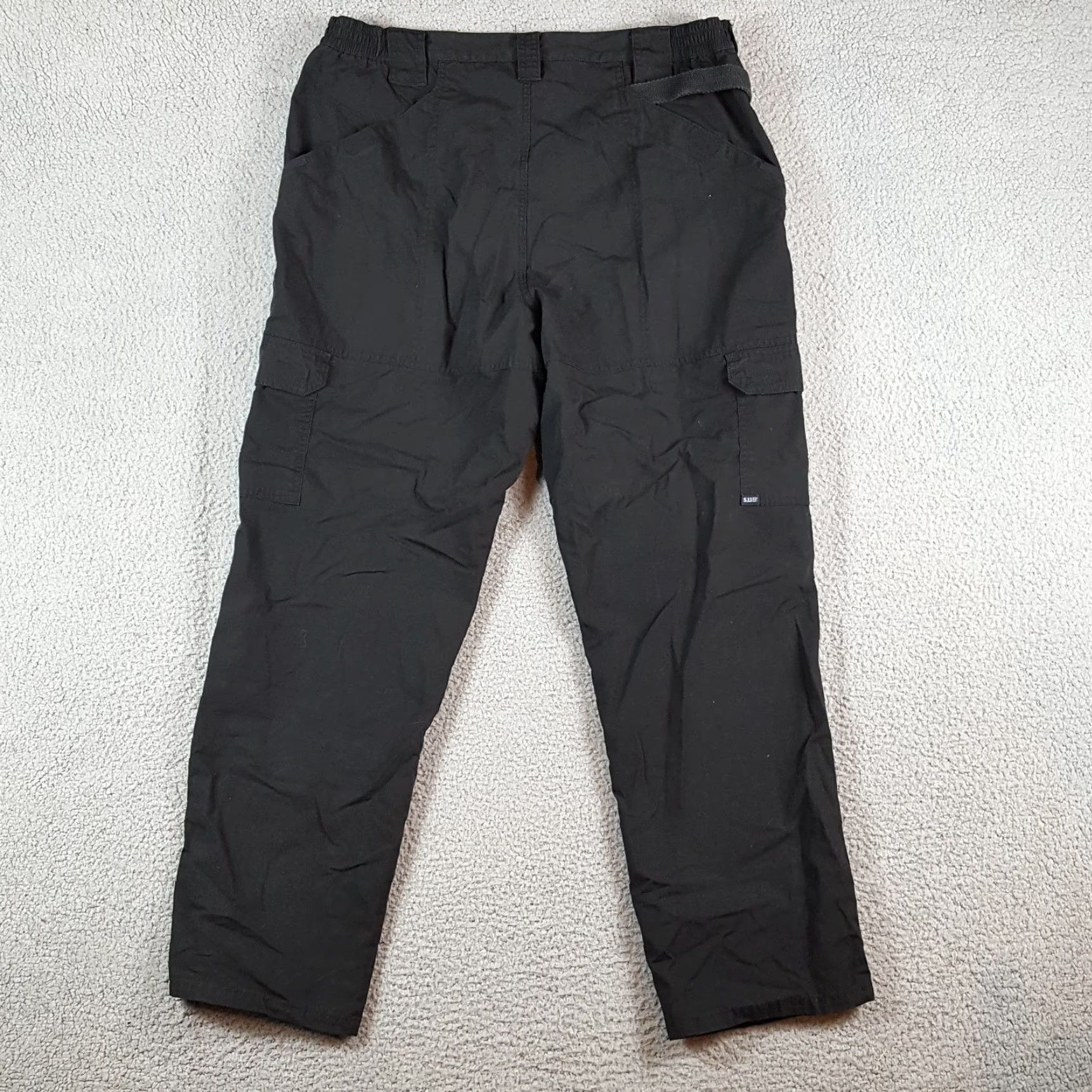 Vintage VINTAGE 5.11 Tactical Black Ripstop Cargo Pockets Tactical Men's Size 40x32 Utility Work Pants Stretch Cargo Pants Mens Size US 40 / EU 56 - 6 Thumbnail