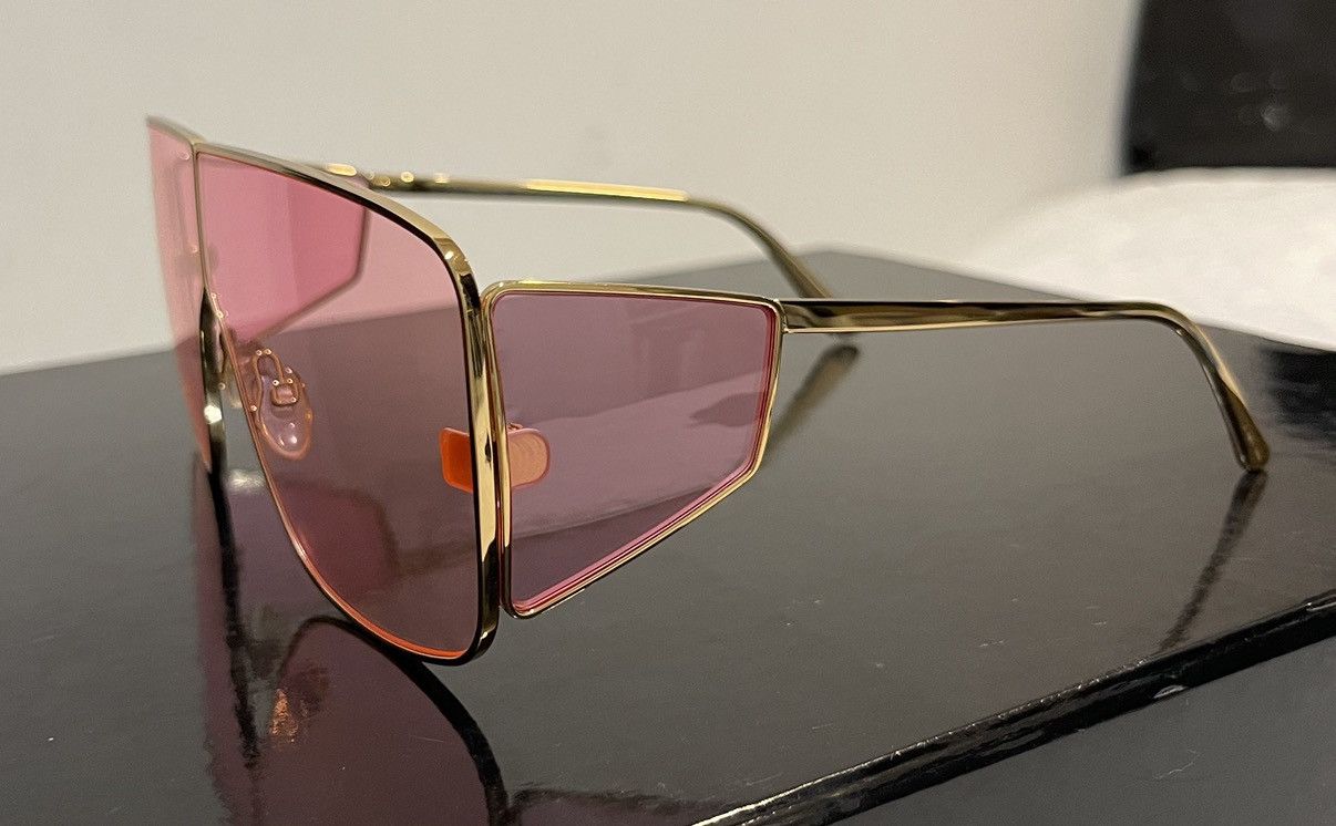 Tom Ford Tom Ford Pink Unisex Sunglasses Kim Kardashian Size ONE SIZE - 4 Thumbnail