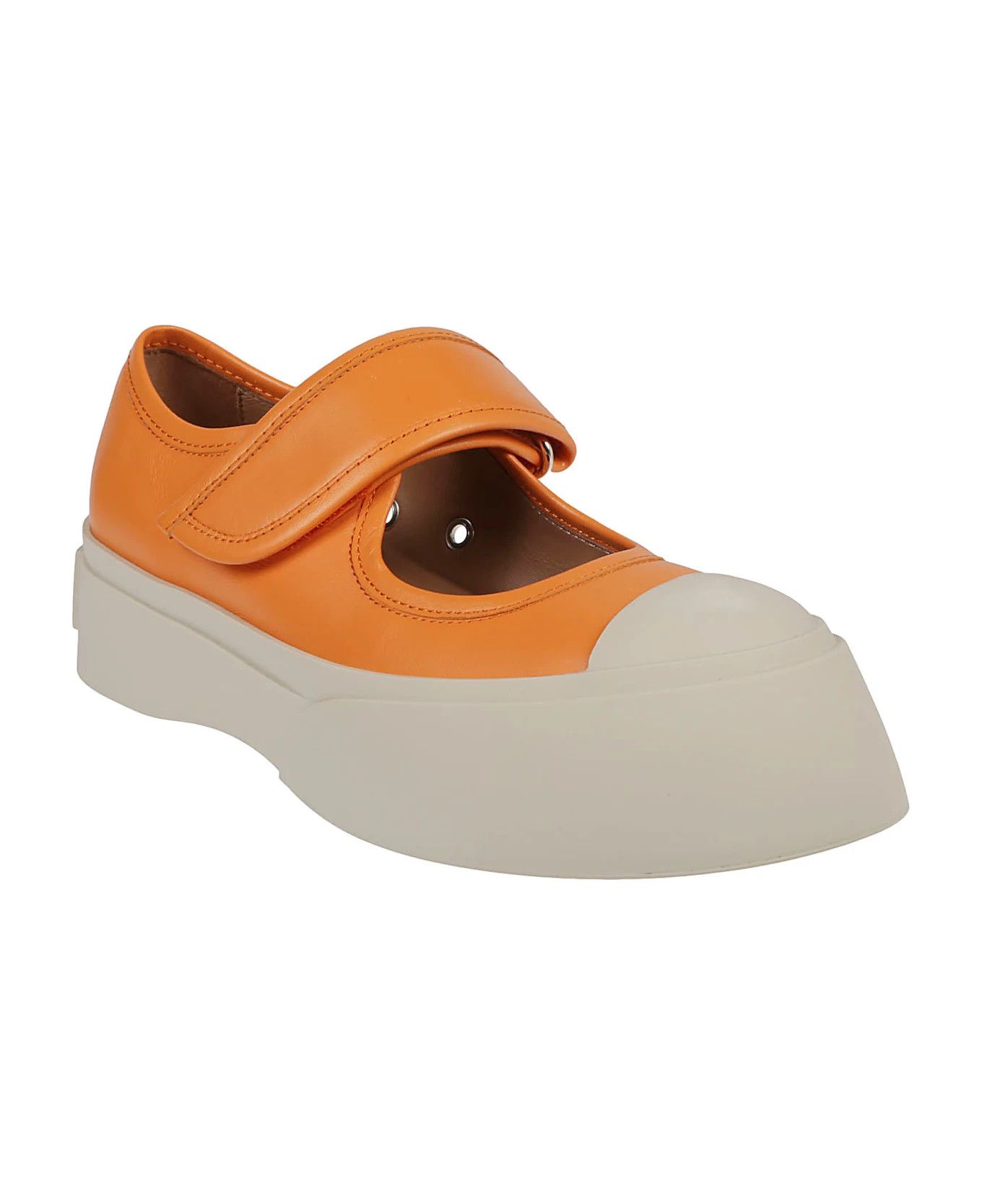 Marni o1y1025 Ballet Flats in Orange Size US 11 / IT 41 - 2 Thumbnail