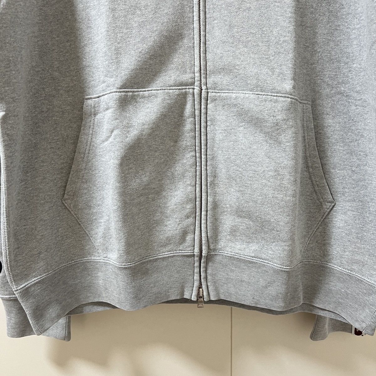 Bape Bape camo gray shark zip up hoodie Size US M / EU 48-50 / 2 - 17 Thumbnail