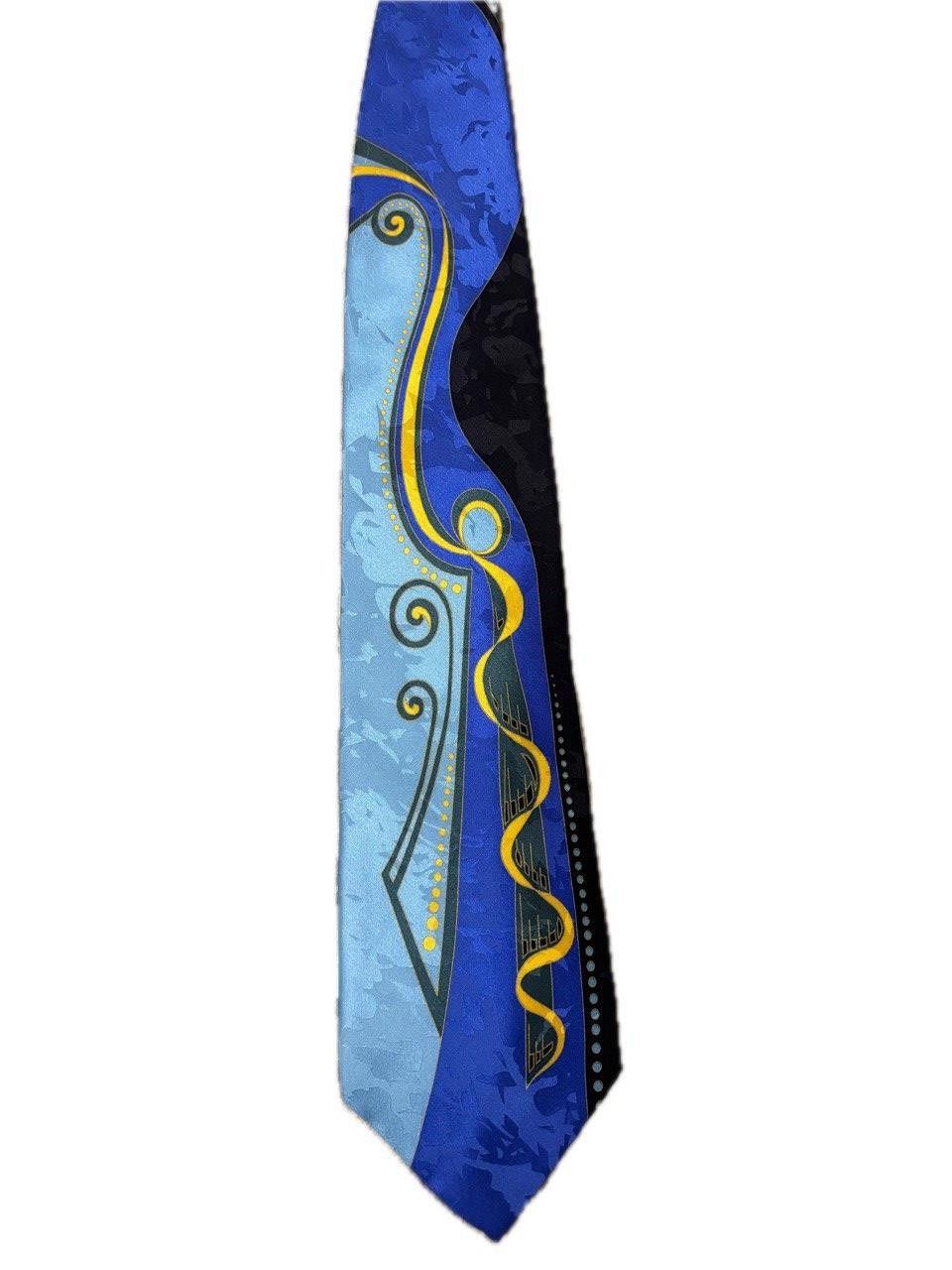 Vintage RICCARDO GABRIELE VINTAGE Silk tie Made in Italy Size ONE SIZE - 1 Thumbnail