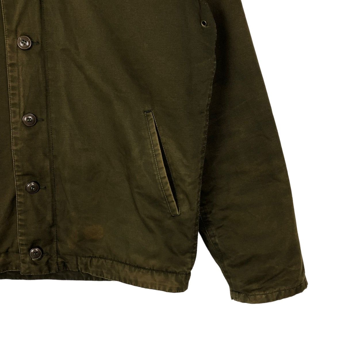 Buzz Rickson's 🔥RARE VINTAGE U.S.NAVY N-1 DECK JACKET BUZZ RICKSON’s TOYO Size US L / EU 52-54 / 3 - 5 Thumbnail