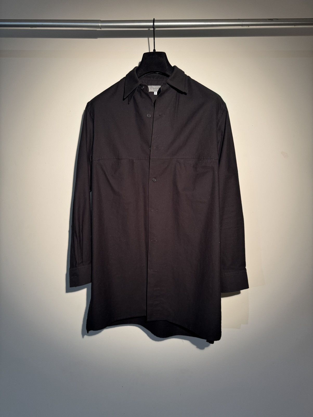 Yohji Yamamoto Yohji Yamamoto Double Collar Shirt Size US M / EU 48-50 / 2 - 11 Thumbnail