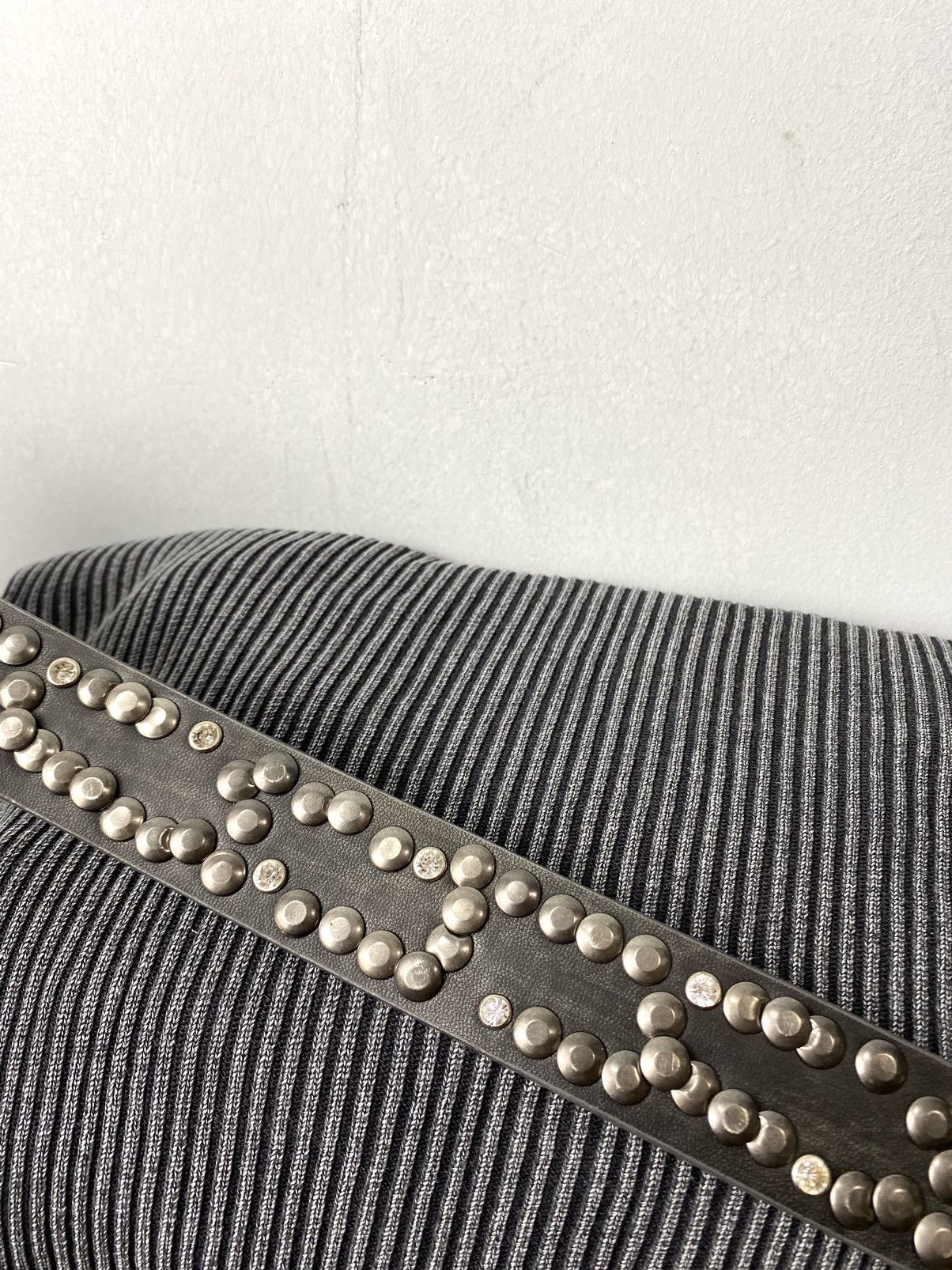 Japanese Brand Vintage Crazy Metal Belt Drip Japanese Hype bb Simon Size ONE SIZE - 6 Thumbnail