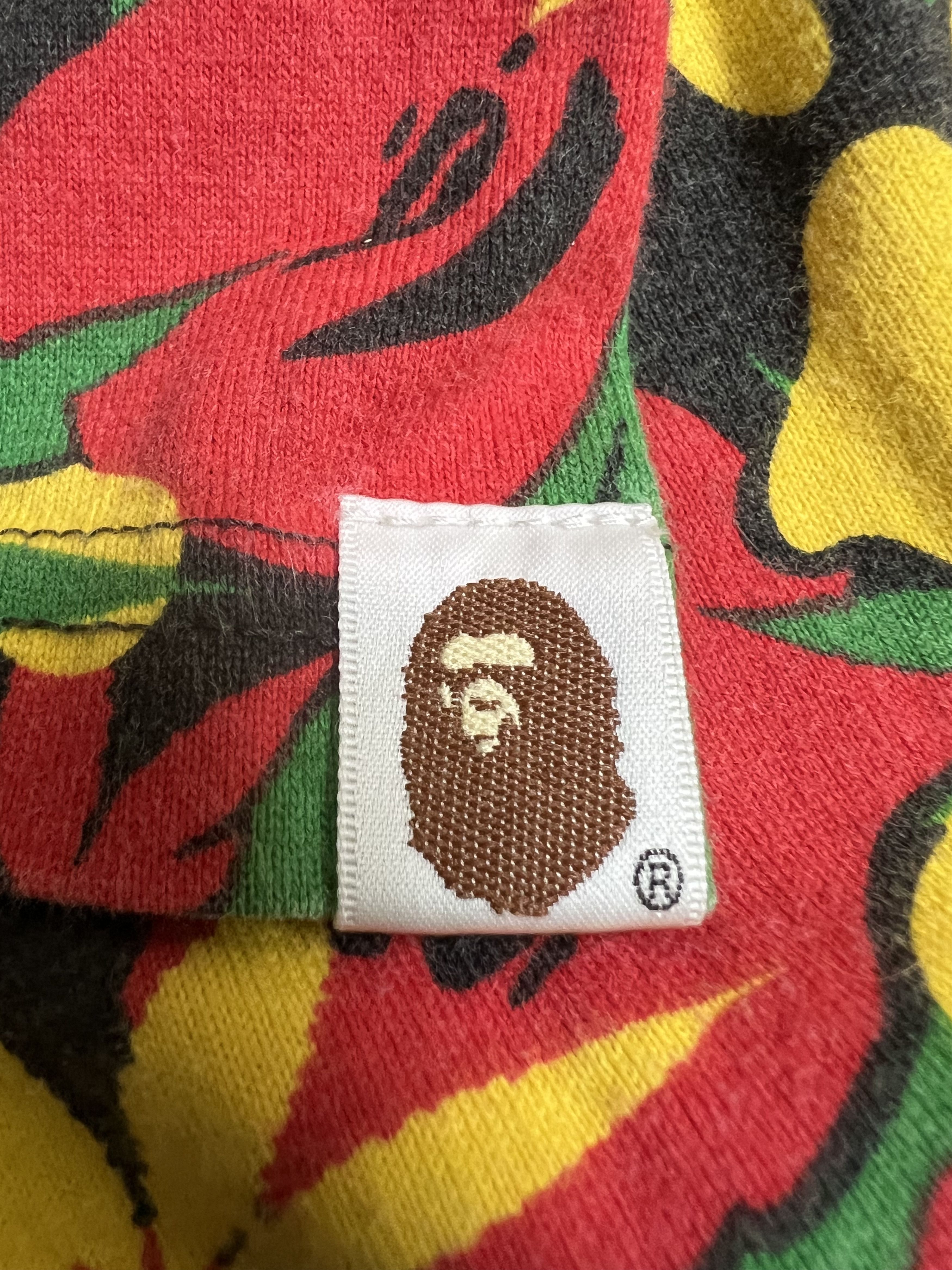 Bape A Bathing Ape x Snoop Lion Camo Reincarnated T-Shirt Size US XL / EU 56 / 4 - 5 Thumbnail