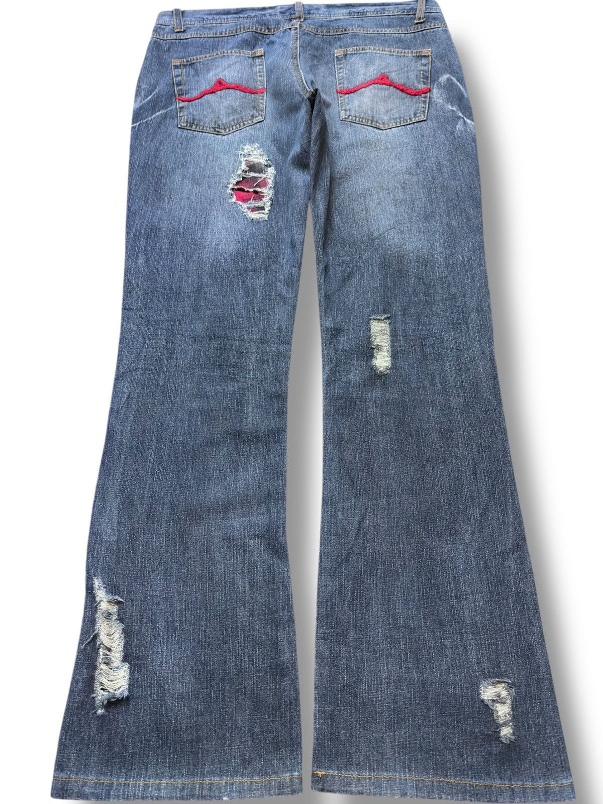 In The Attic Vintage In The Attic Homme Flare Bootcut Denim Size US 34 / EU 50 - 6 Thumbnail