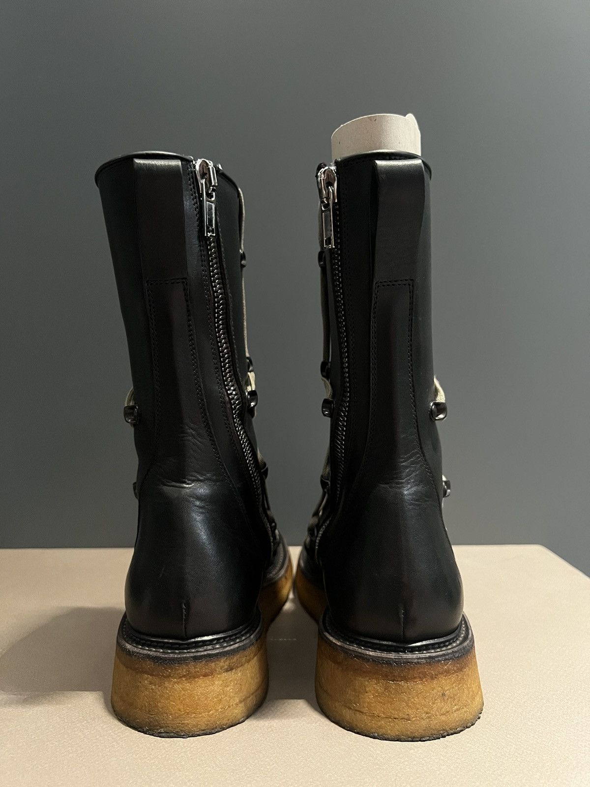 Rick Owens Rick Owens FW17 Glitter Pentagram Creeper boots sz39.5 Size US 6.5 / EU 39-40 - 6 Thumbnail
