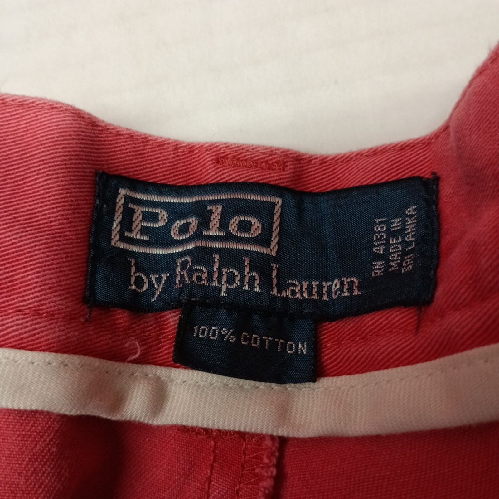 Polo Ralph Lauren Polo Ralph Chino Shorts Size Men's Size 36 Magenta 9" Inseam Size US 36 / EU 52 - 3 Thumbnail
