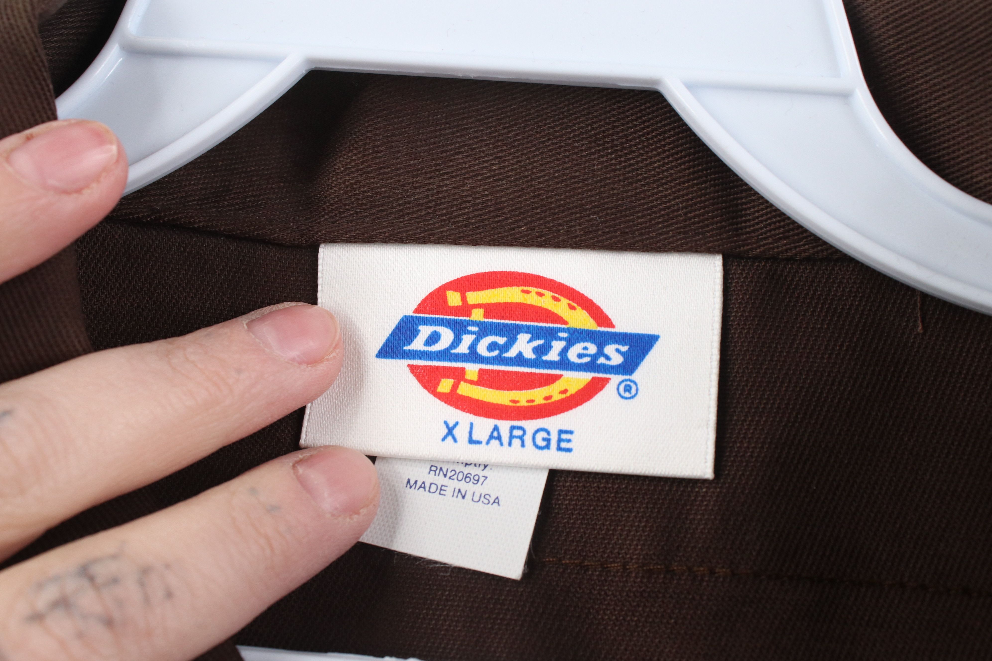 Dickies Deadstock Vintage 70s Dickies Short Sleeve Button Shirt USA Size US XL / EU 56 / 4 - 8 Thumbnail
