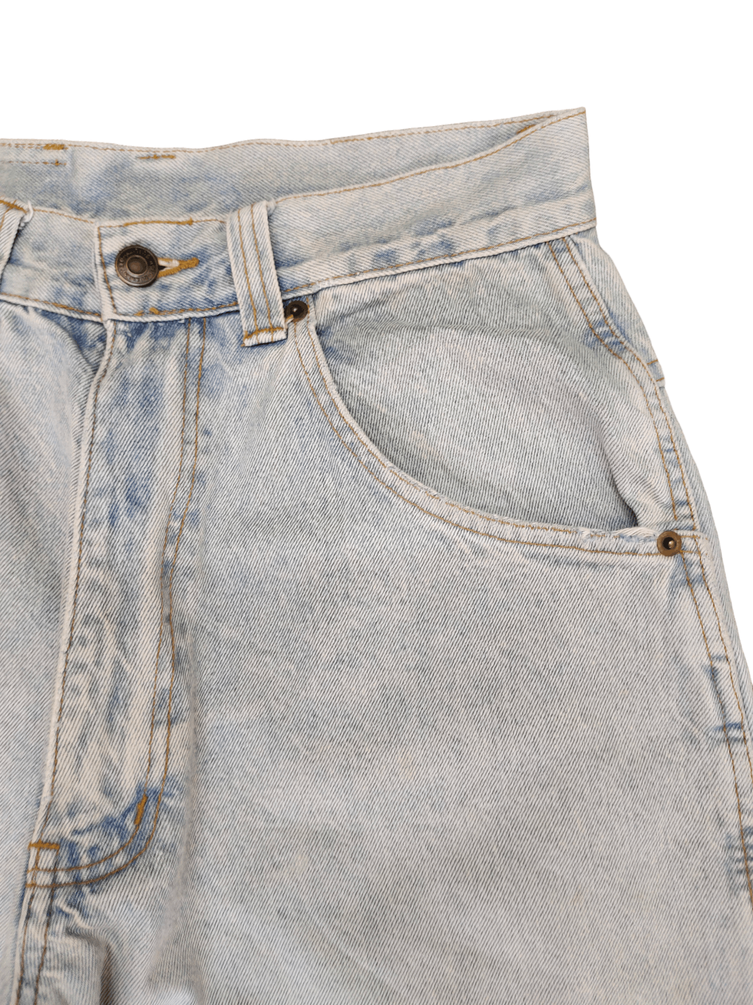 Japanese Brand Vintage Y2k Ksbb Big Pocket Baggy Denim Jnco Ecko Style Size US 29 - 11 Thumbnail