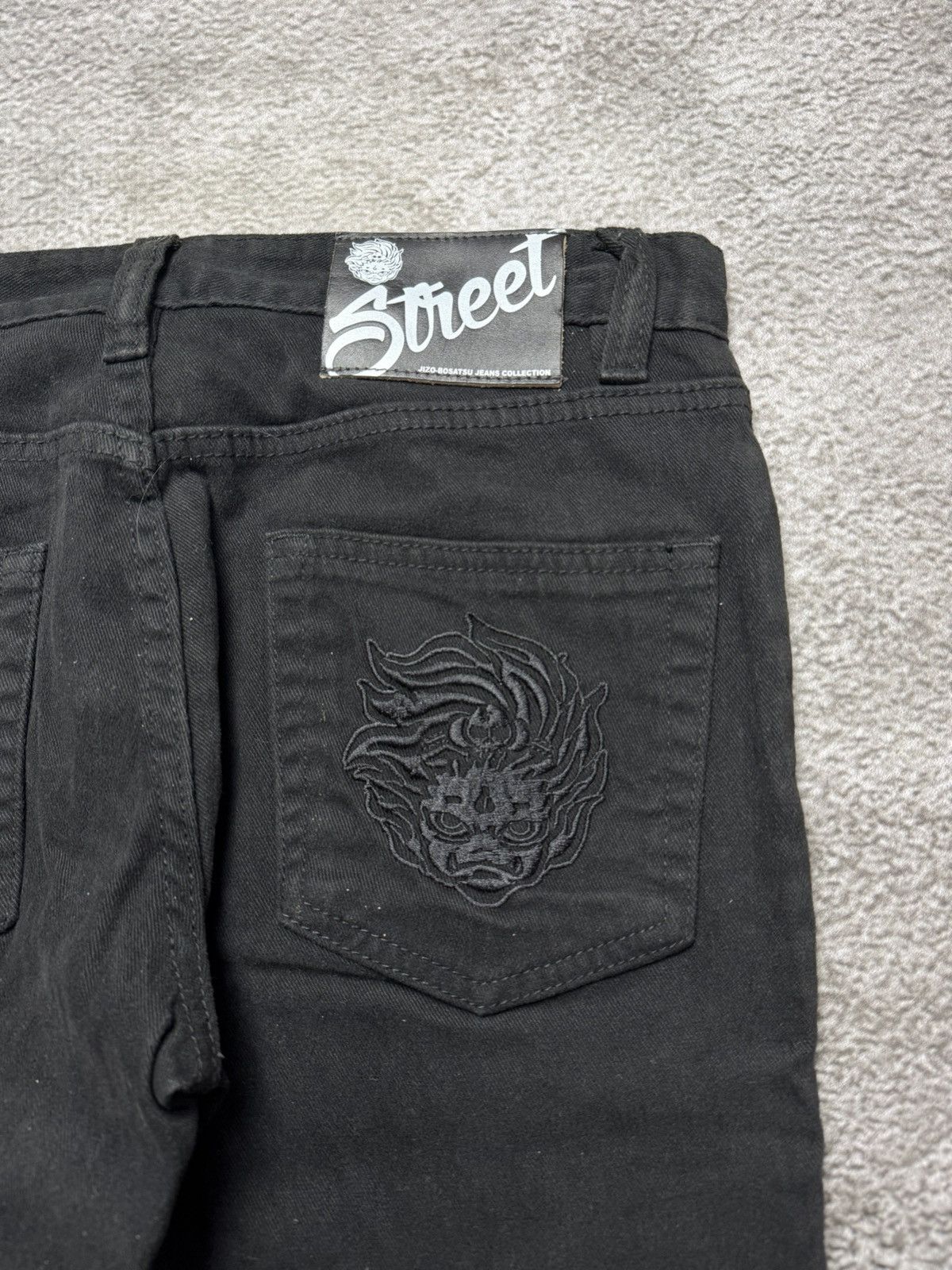 Hysteric Glamour Skinny jeans black denim jizo-botatsu Size US 30 / EU 46 - 8 Thumbnail