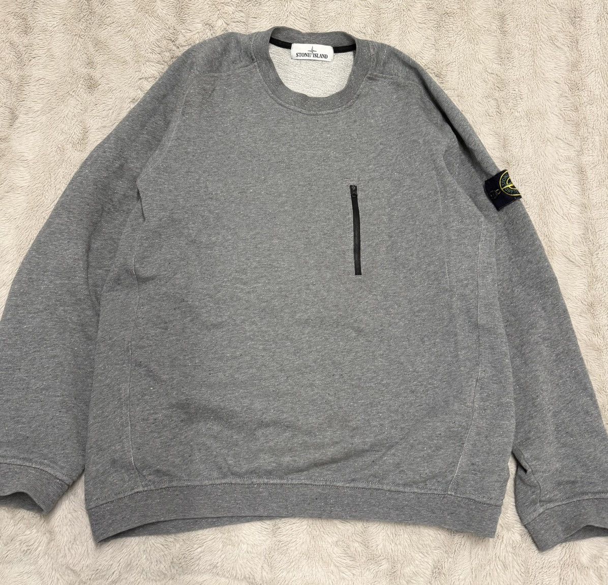 Stone Island Stone Island Gray Sweatshirt Size US L / EU 52-54 / 3 - 1 Thumbnail