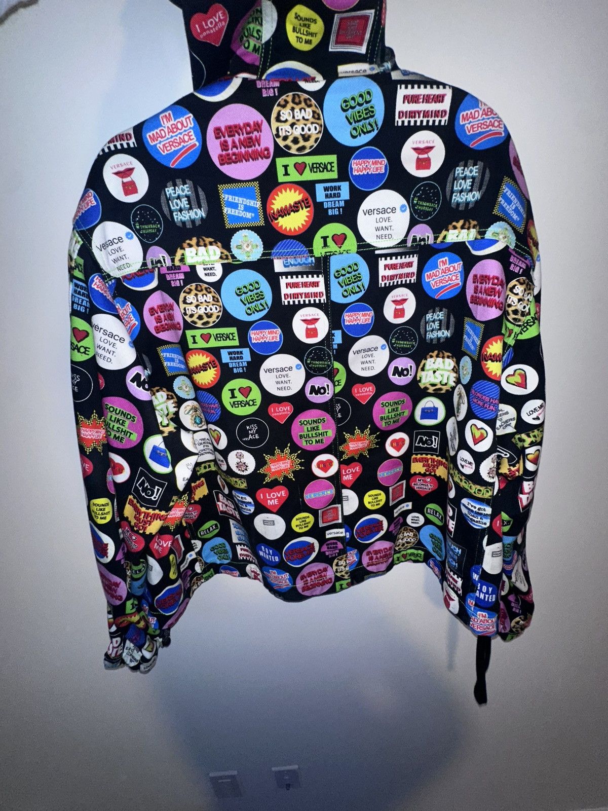 Versace Versace Men’s Multicolor Graphic Print Jacket Size US M / EU 48-50 / 2 - 1 Thumbnail