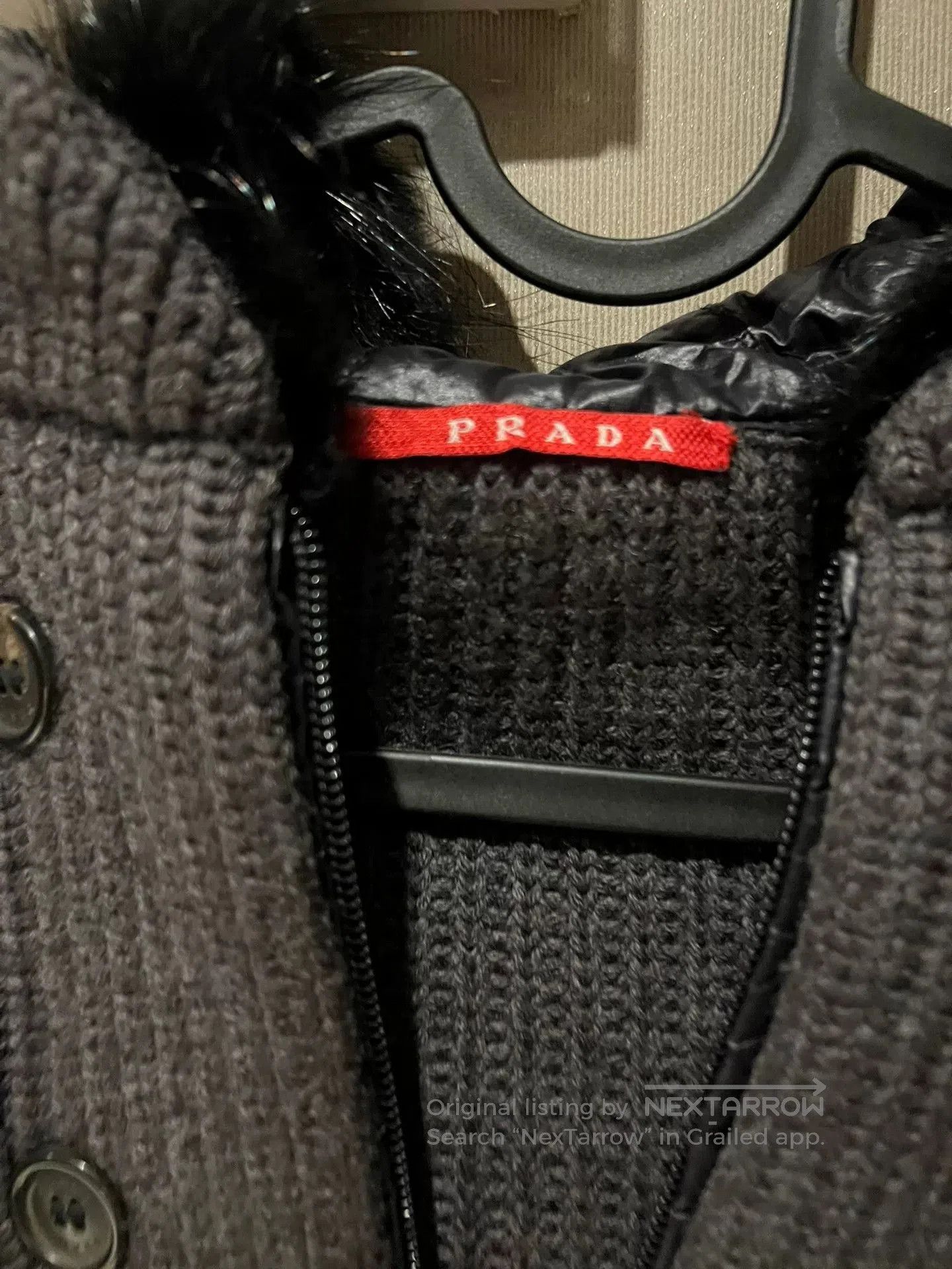 Prada Prada Hooded Sweater Size 40. Size S / US 4 / IT 40 - 2 Thumbnail