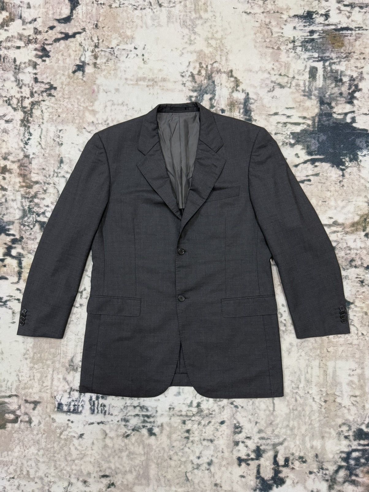 Designer × Japanese Brand × Kansai Yamamoto Sissy by Kansai Yamamoto Office Career Blazer Size 44R - 3 Thumbnail