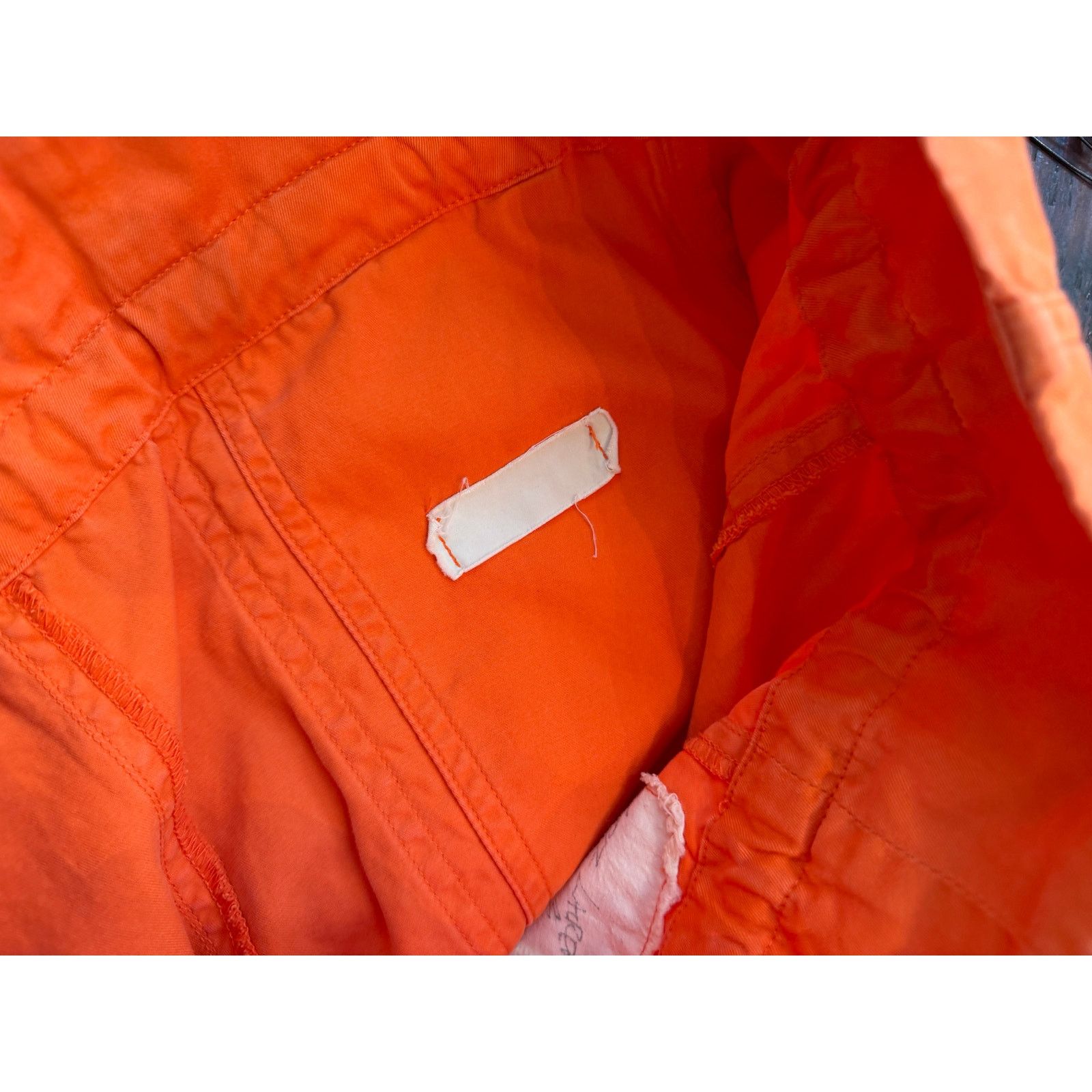 Greg Lauren Greg Lauren SAMPLE Orange Drop Lounge Cropped Pants Size US 32 / EU 48 - 6 Thumbnail