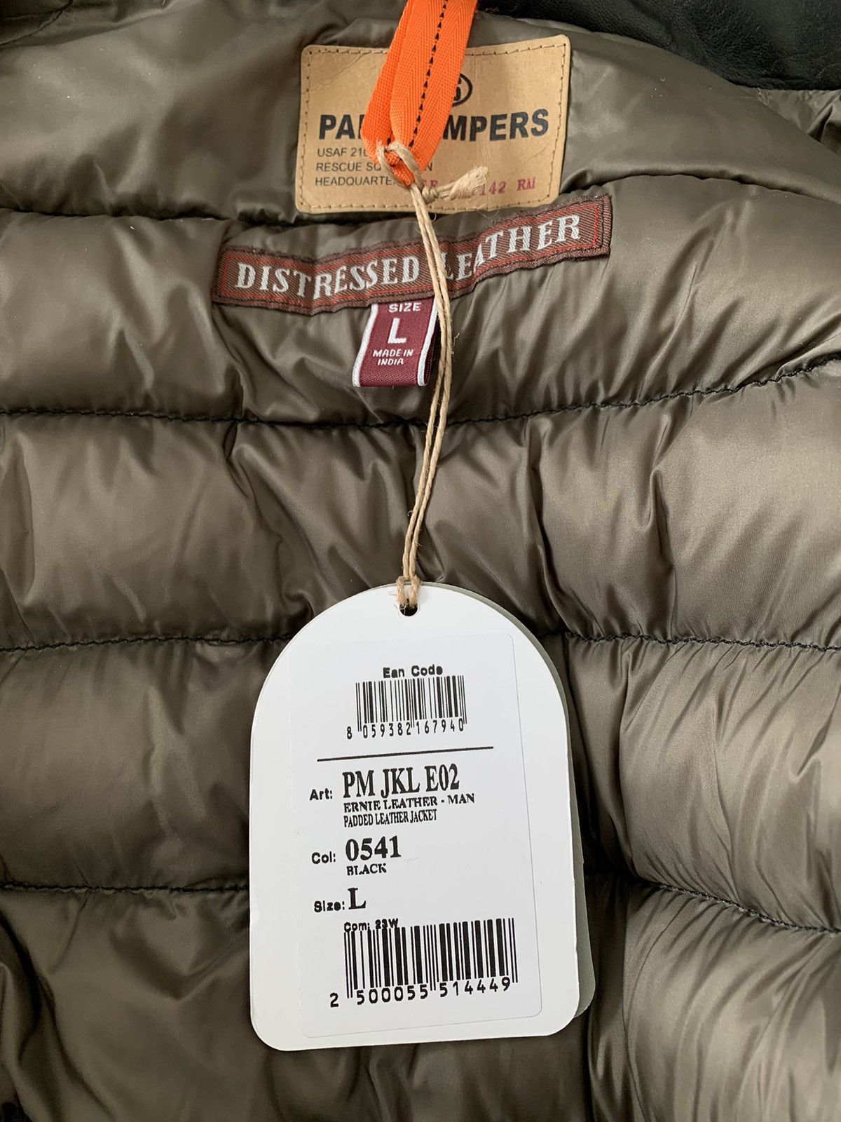 Parajumpers BNWT Ernie Puffer Jacket Size US L / EU 52-54 / 3 - 4 Thumbnail