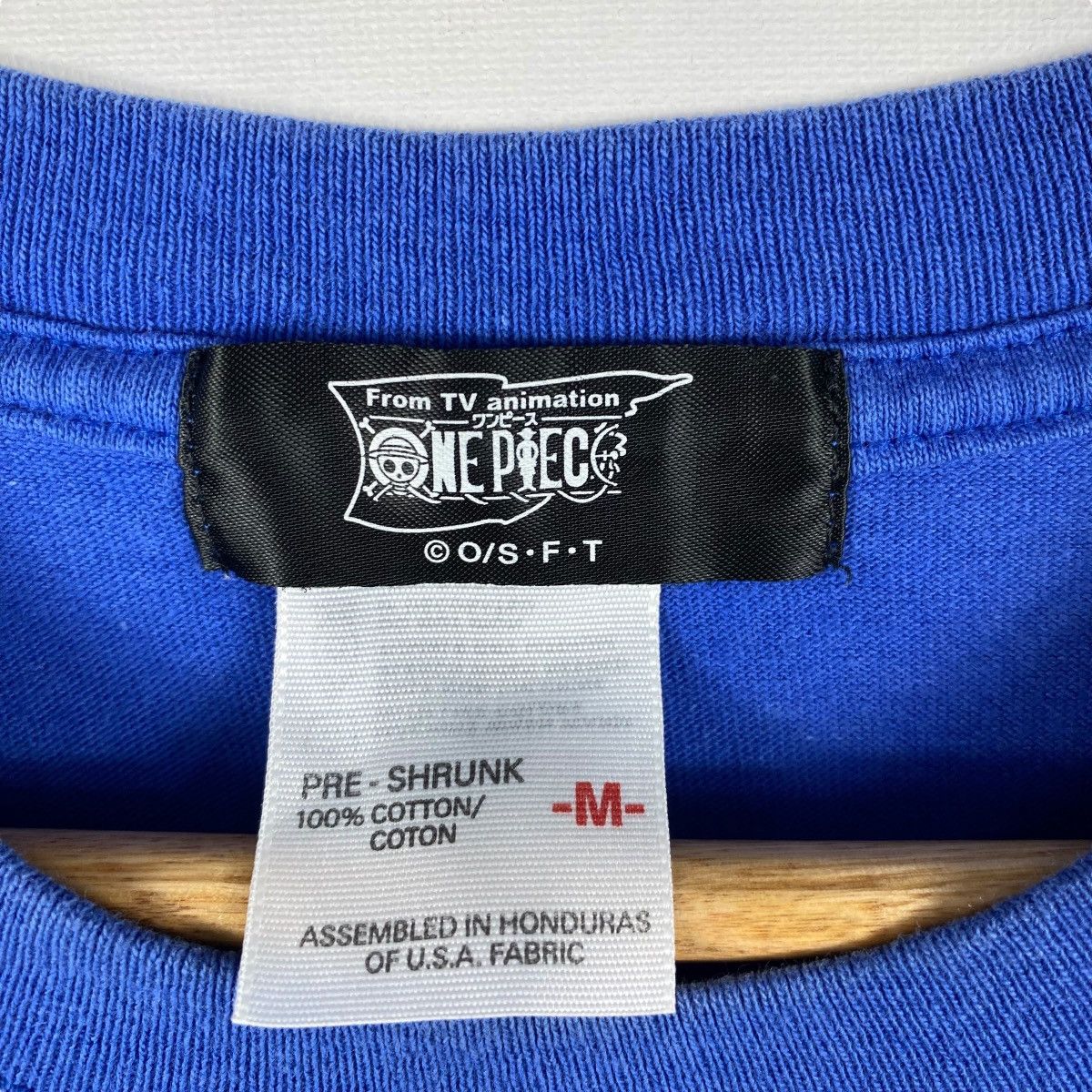 Anime × One Piece × Vintage Vintage 00's ONE PIECE Laboon Reverse Mountain Arc Tee Shirt Size US M / EU 48-50 / 2 - 7 Thumbnail