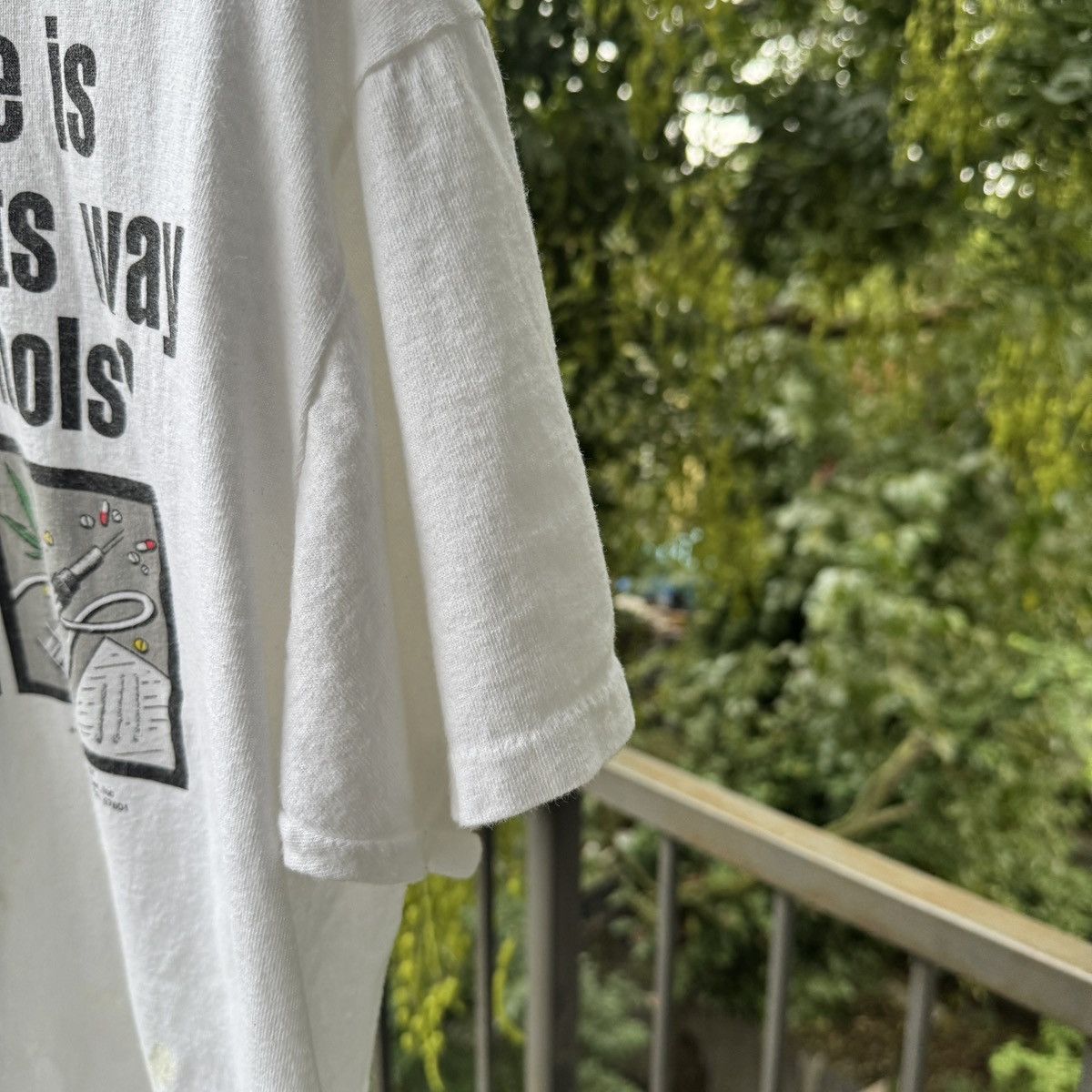 Vintage Gun Drugs God Public Schools Shirt ERD Grunge Thrashed Faded Size US L / EU 52-54 / 3 - 9 Thumbnail