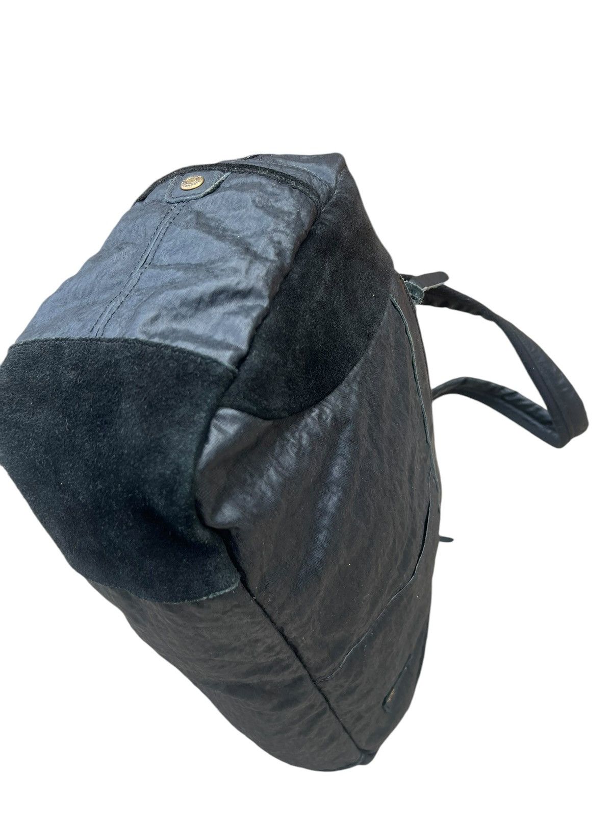 Leather Vintage Masterpiece Japan Suede Leather Wax Nylon Boston Bag Size ONE SIZE - 16 Thumbnail