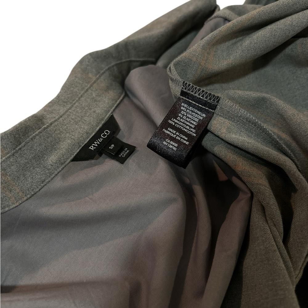 Designer RW&CO Gray Shirt Jacket Size S / US 4 / IT 40 - 5 Thumbnail