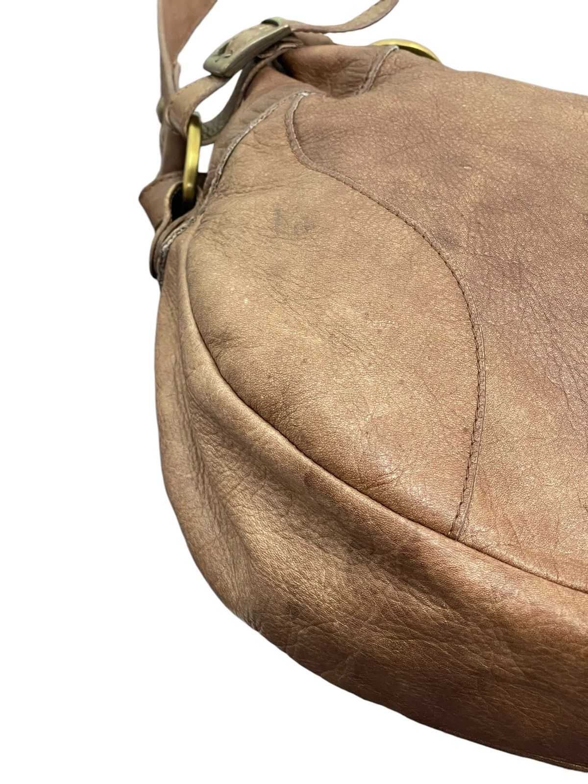 Leather Full Leather Limpronta Italy Tote Shoulder Bag 5🟩 Size ONE SIZE - 15 Thumbnail