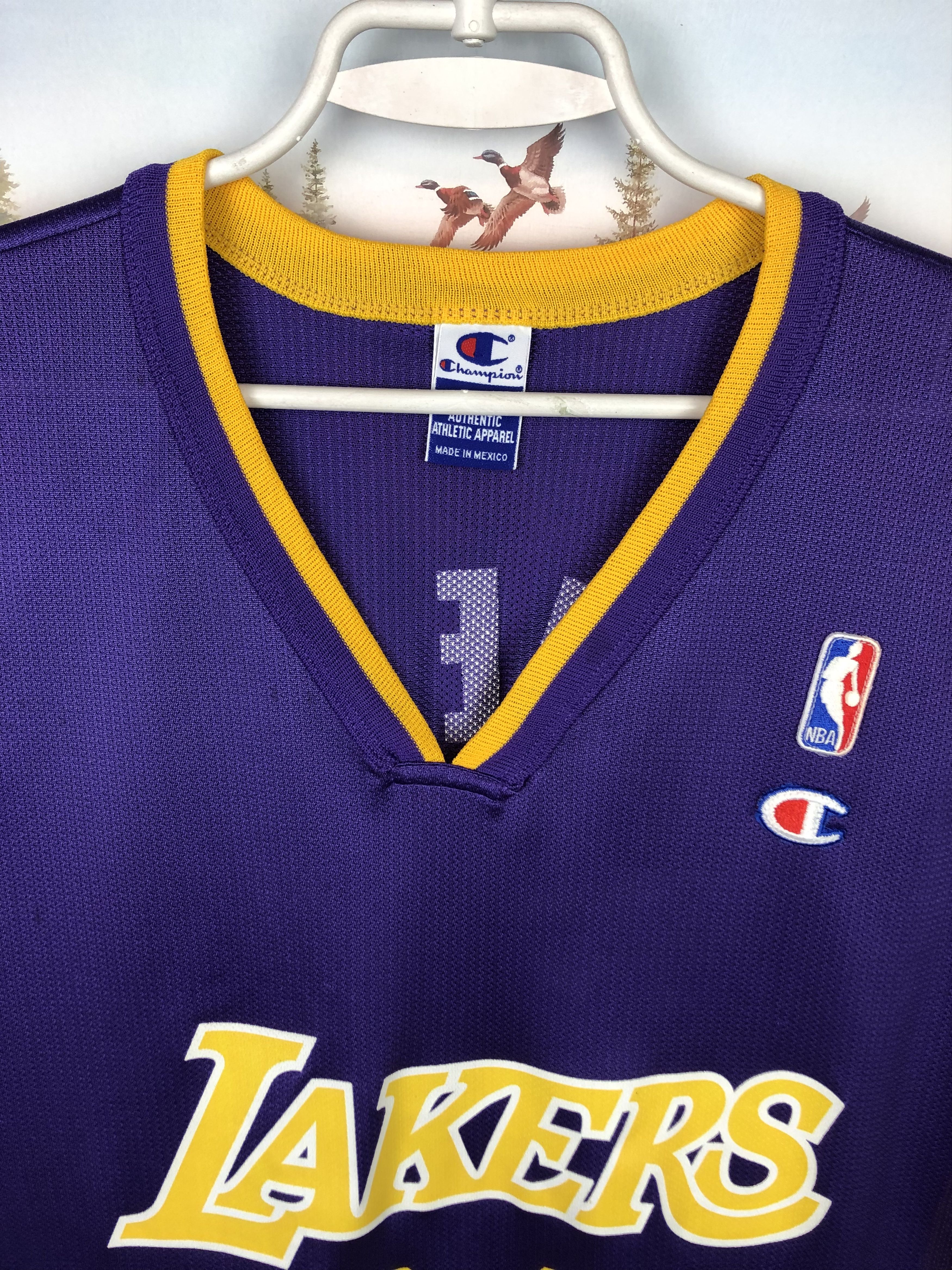 Champion Vintage Champion Los Angeles Lakers Shaquille O'Neal Jersey Size US M / EU 48-50 / 2 - 4 Thumbnail