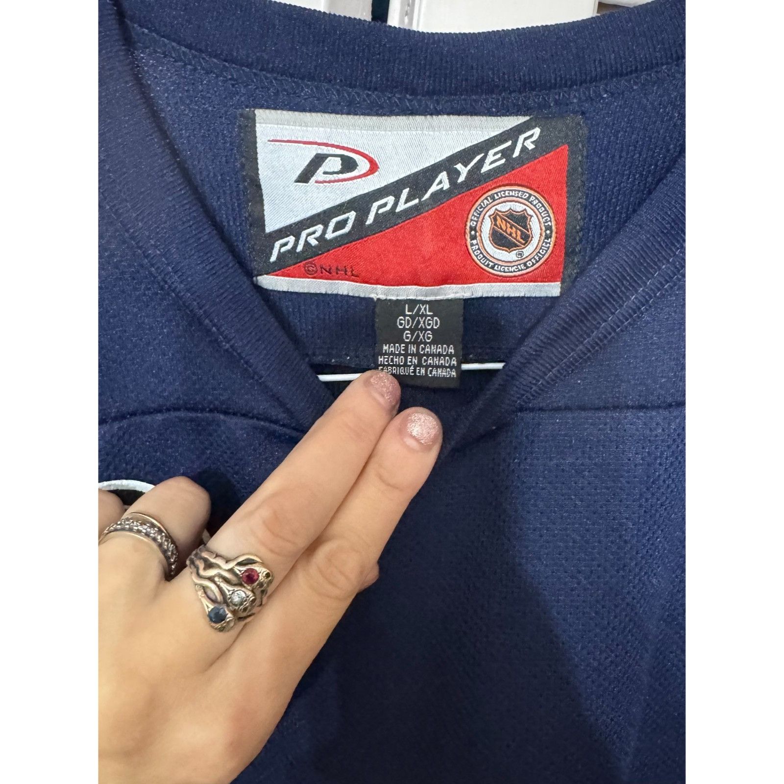 Vintage Pro Player New York Rangers Jersey Hockey Jersey Center Ice Size US XL / EU 56 / 4 - 4 Thumbnail