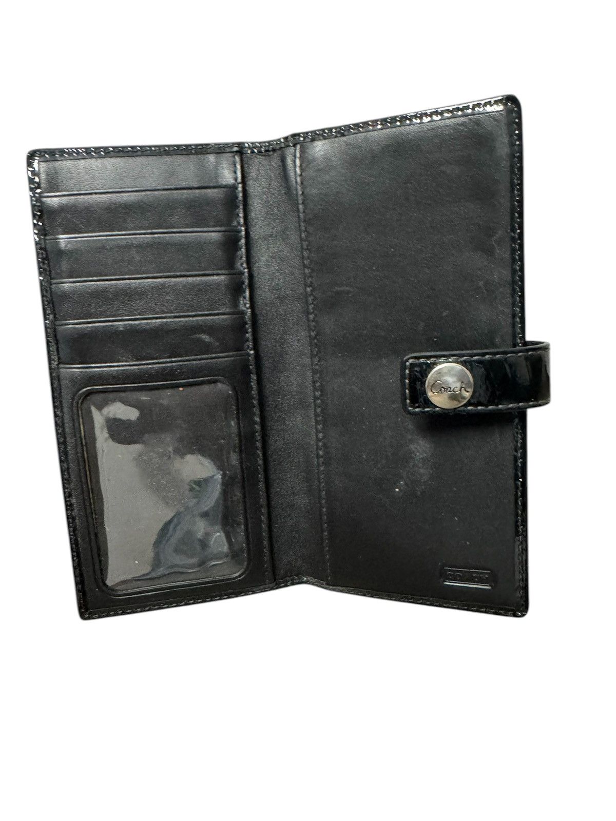 Coach Coach Signature Black Jacquard Canvas Handbag and Wallet Size ONE SIZE - 8 Thumbnail